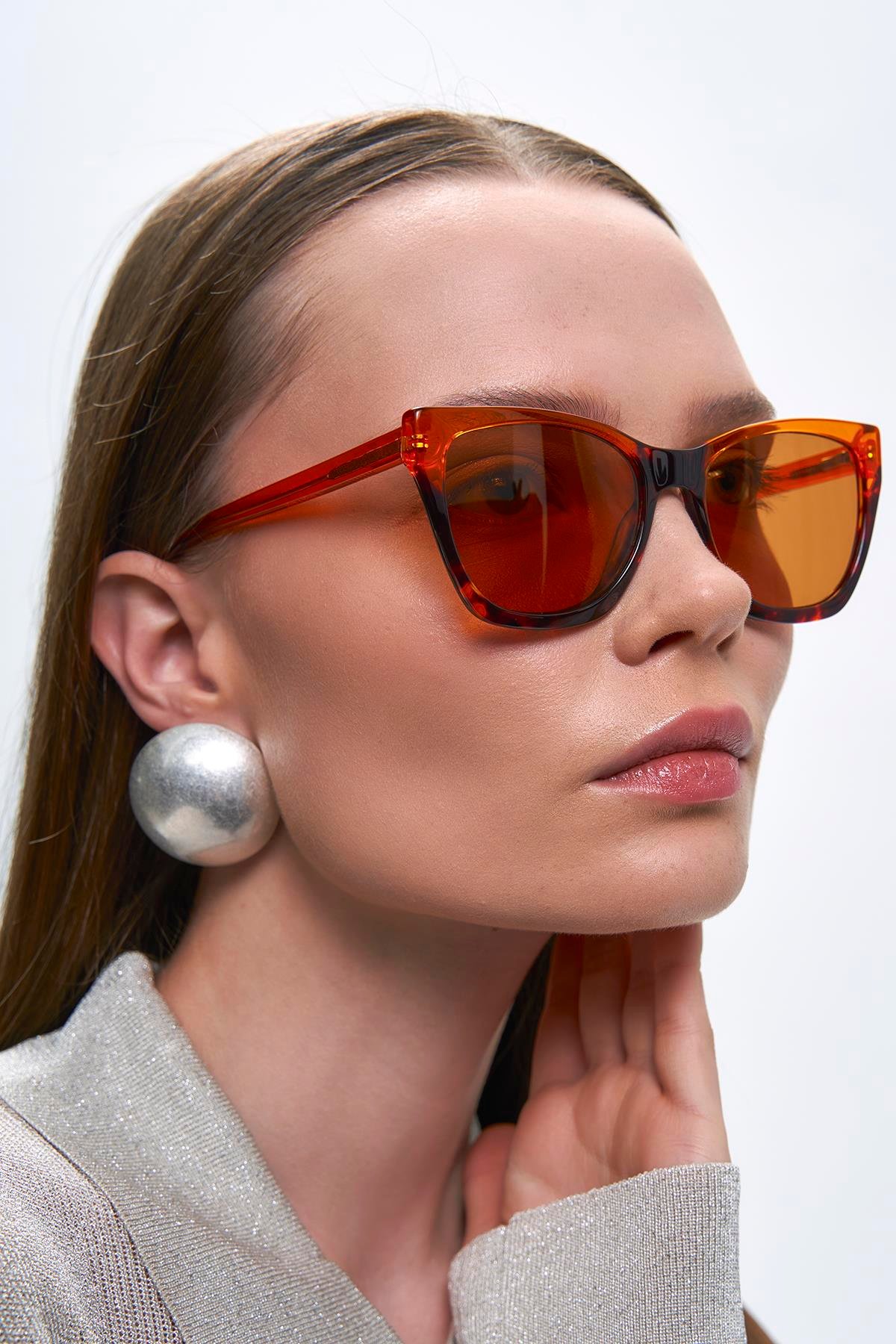 Gale Half Orange Güneş Gözlüğü