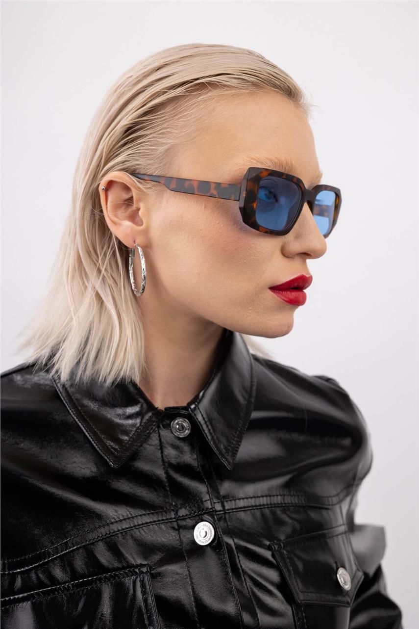 Galli Leopard Blue Güneş Gözlüğü