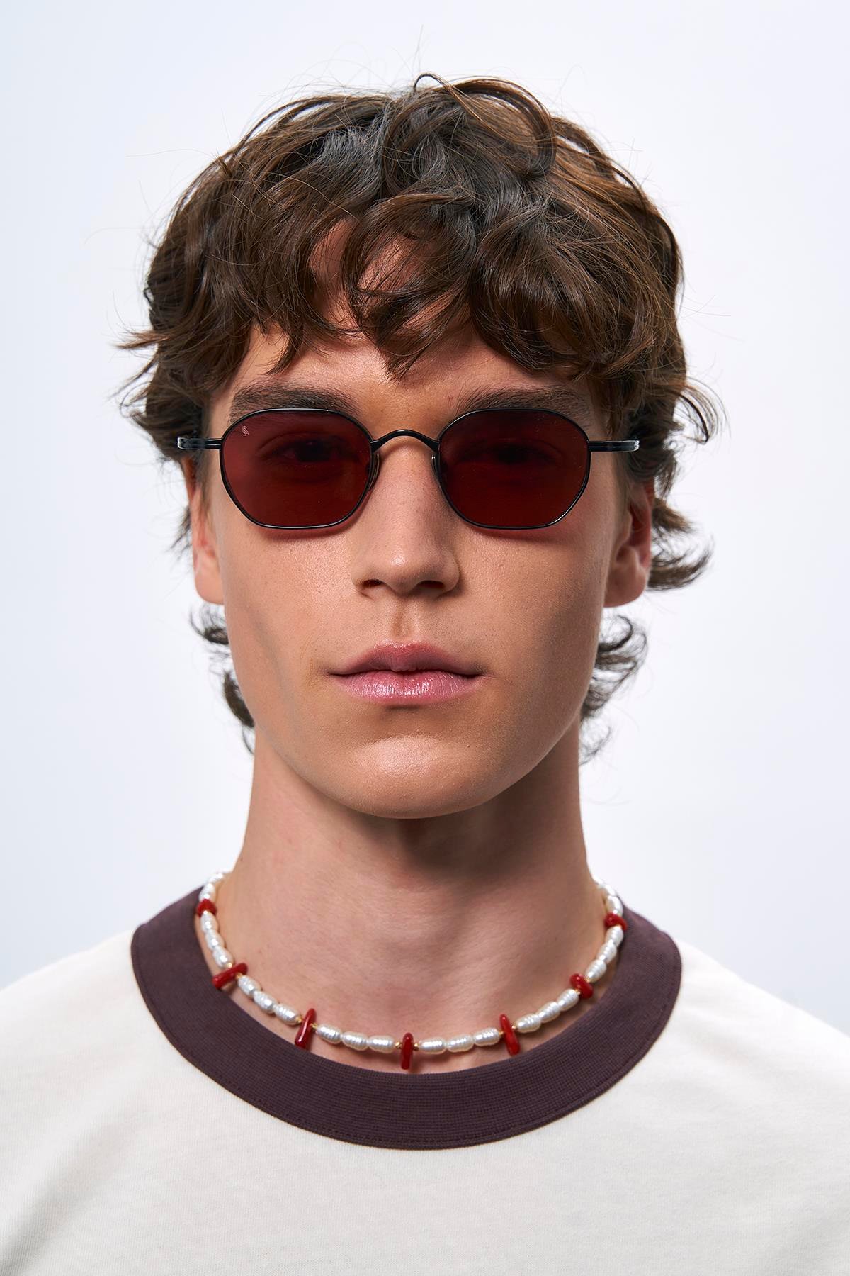 Galvin Black Red Erkek Güneş Gözlüğü