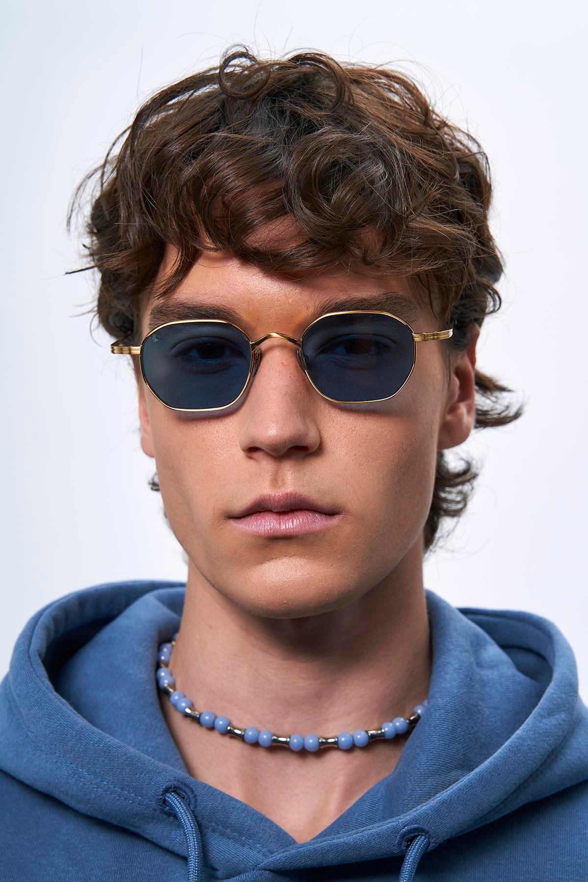 Galvin Gold Blue Erkek Güneş Gözlüğü