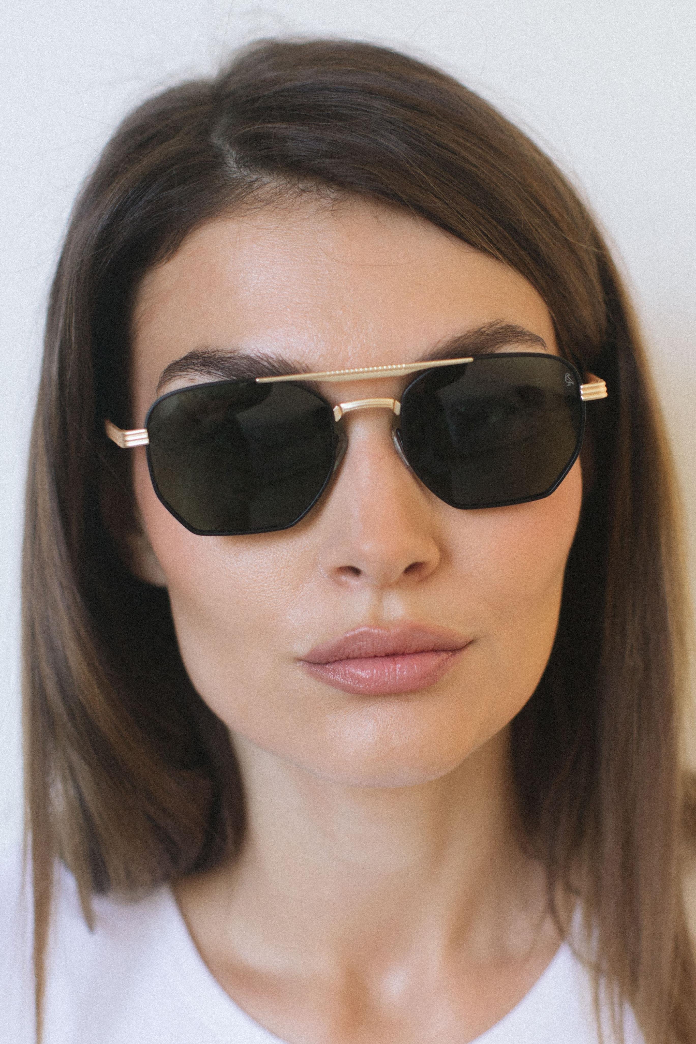 Gerda Gold Green Güneş Gözlüğü