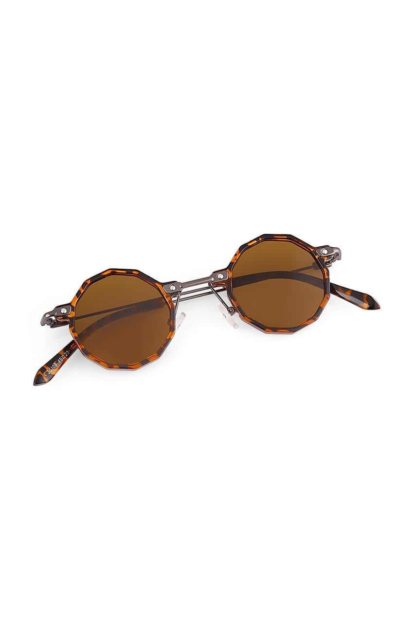 Giordano Leopard Brown Güneş Gözlüğü