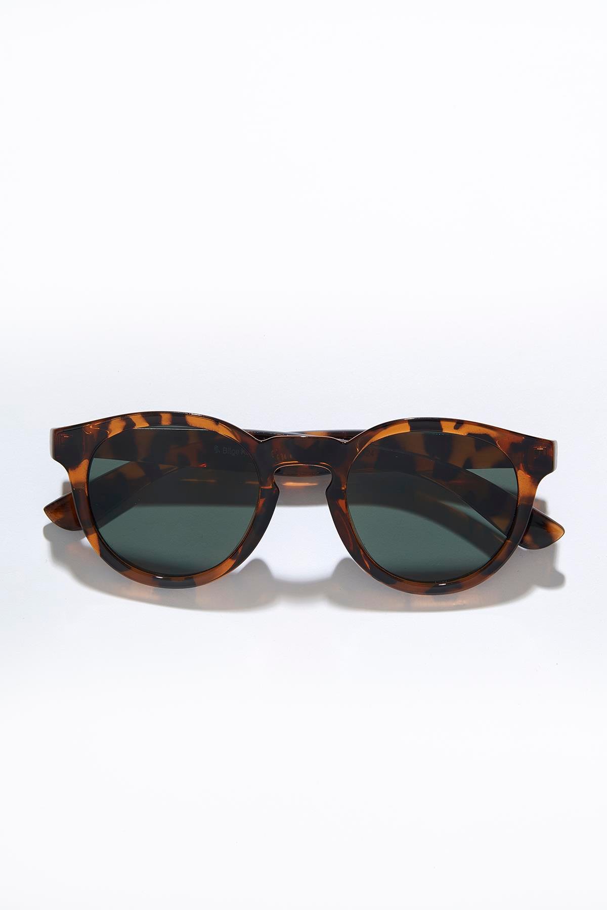 Gleen Leopard Green Güneş Gözlüğü