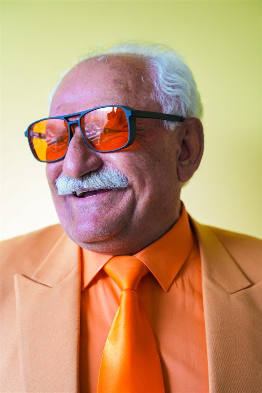 Grant Black Orange Erkek Güneş Gözlüğü