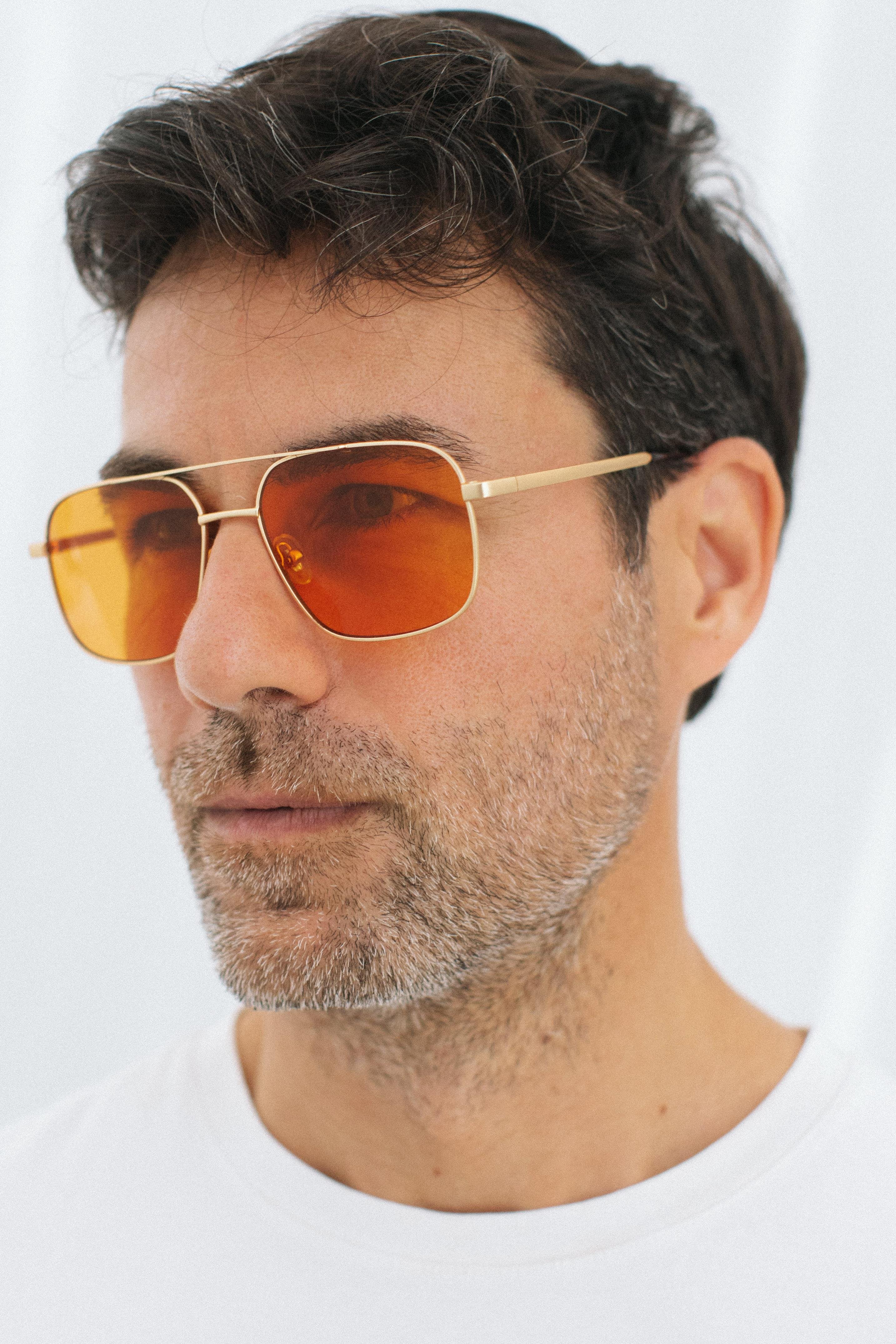 Gregor Gold Orange Erkek Güneş Gözlüğü