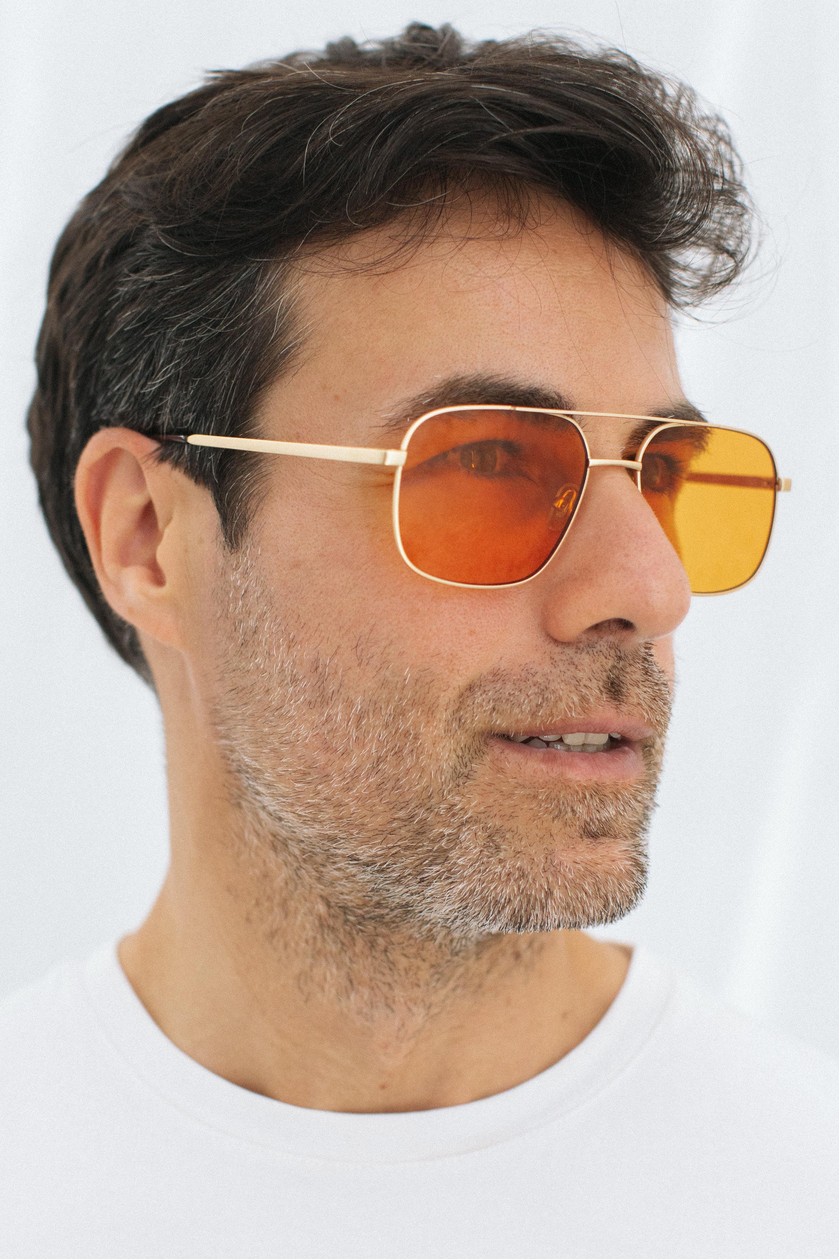 Gregor Gold Orange Erkek Güneş Gözlüğü