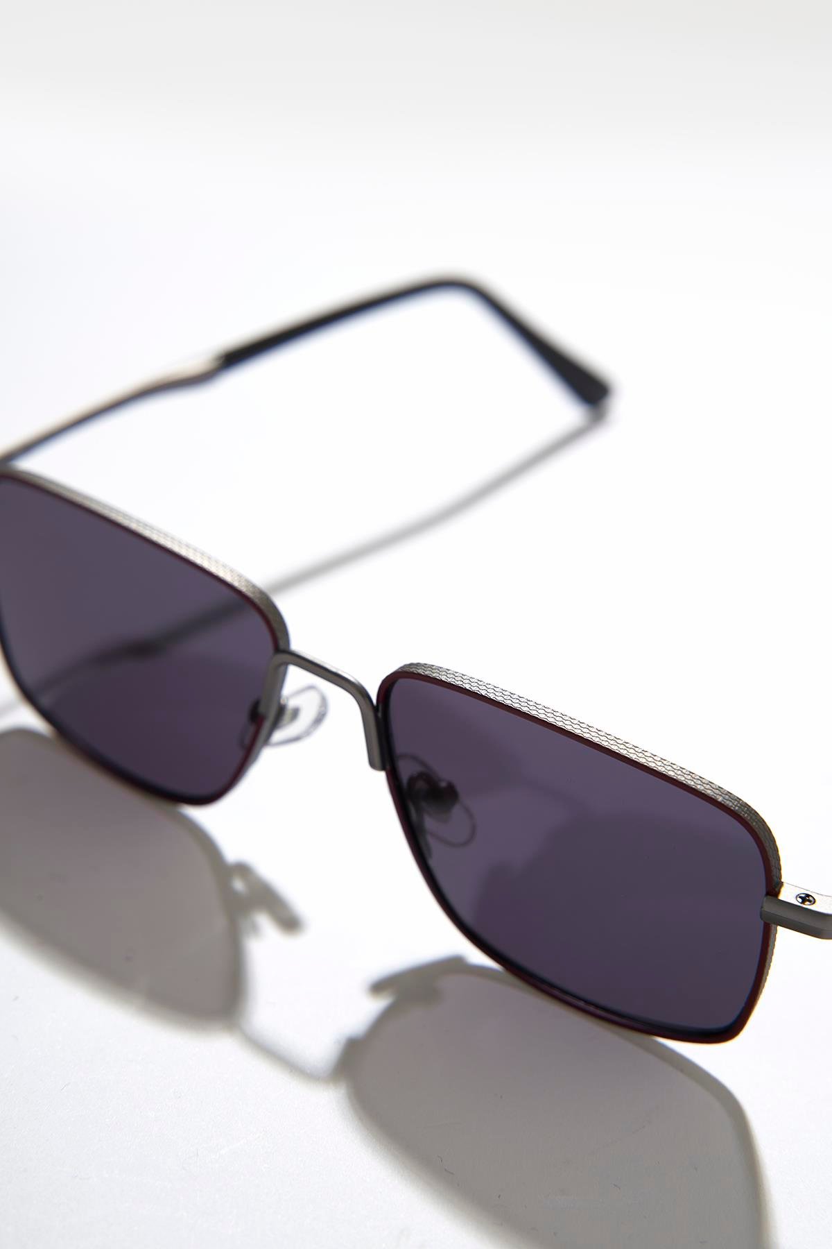 Guguk Silver Red Black Güneş Gözlüğü