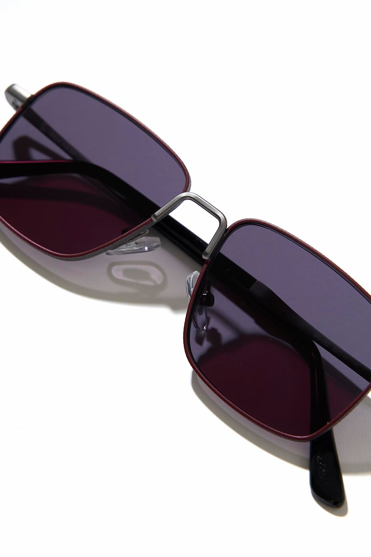 Guguk Silver Red Black Güneş Gözlüğü