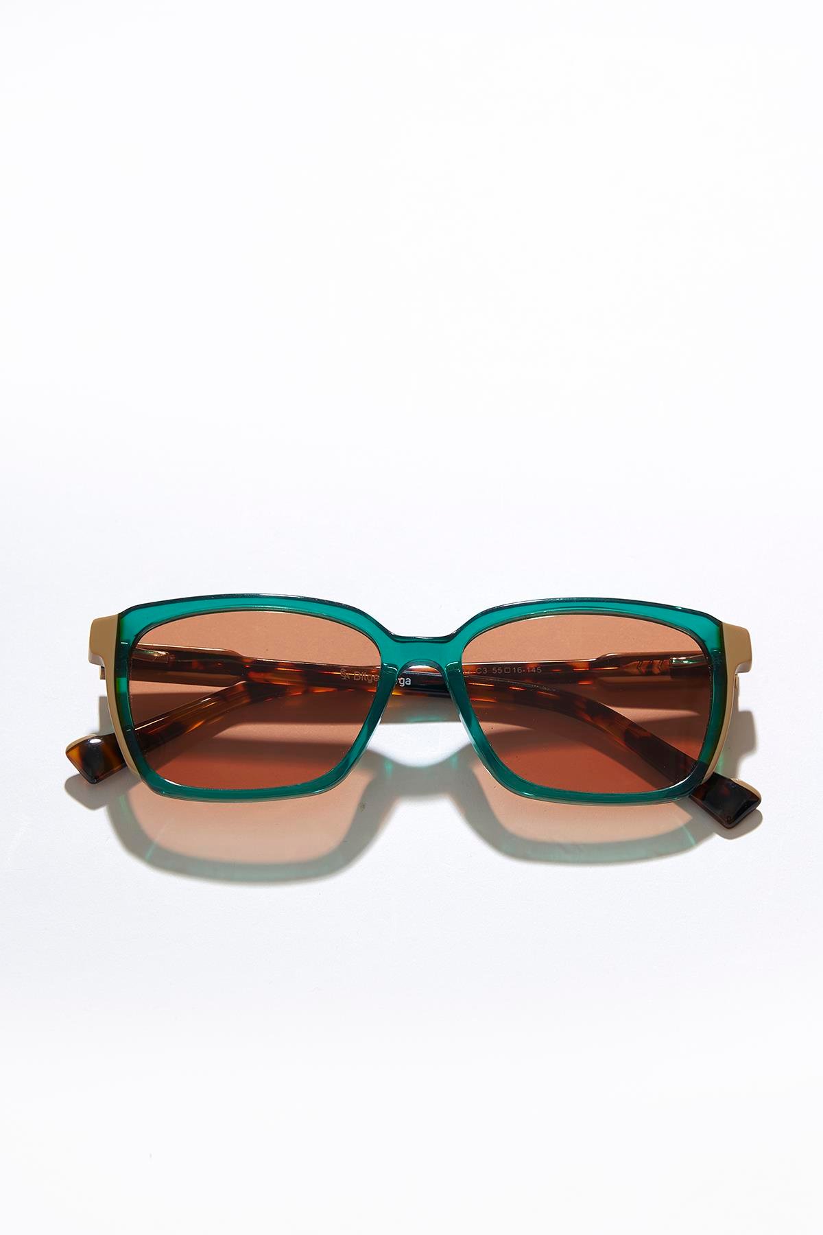 Hamund Green Brown Güneş Gözlüğü