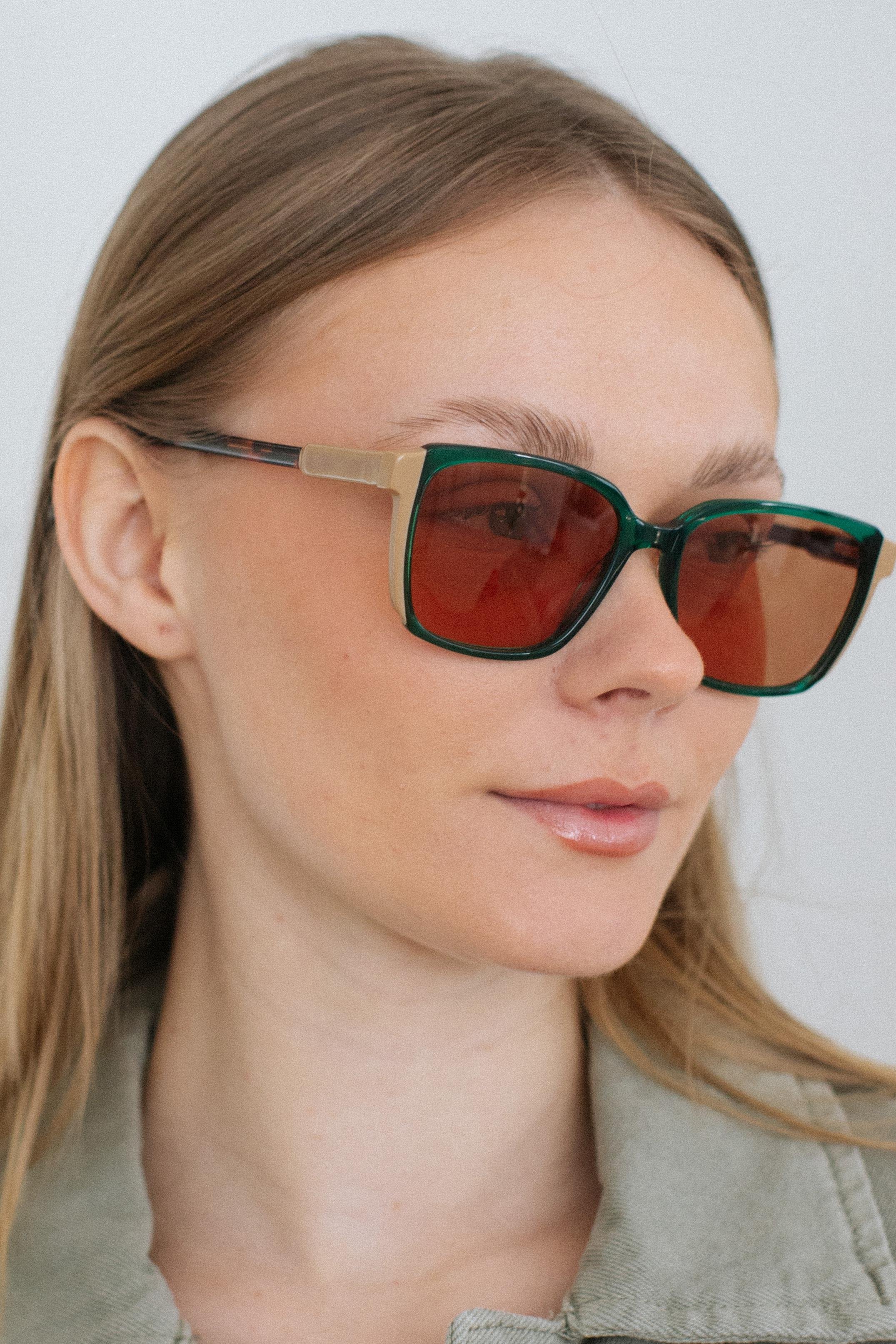 Hamund Green Brown Güneş Gözlüğü