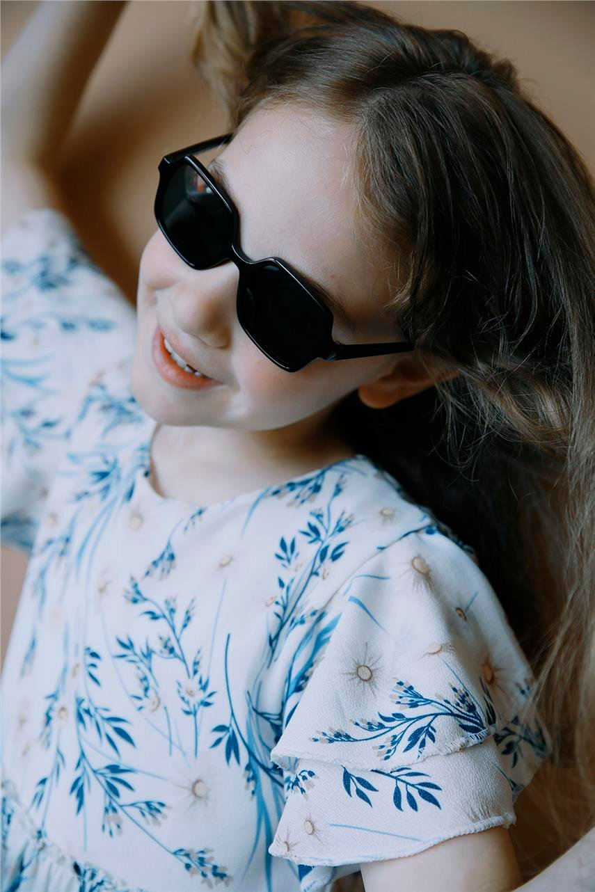 Hank Black Kız Çocuk Güneş Gözlüğü