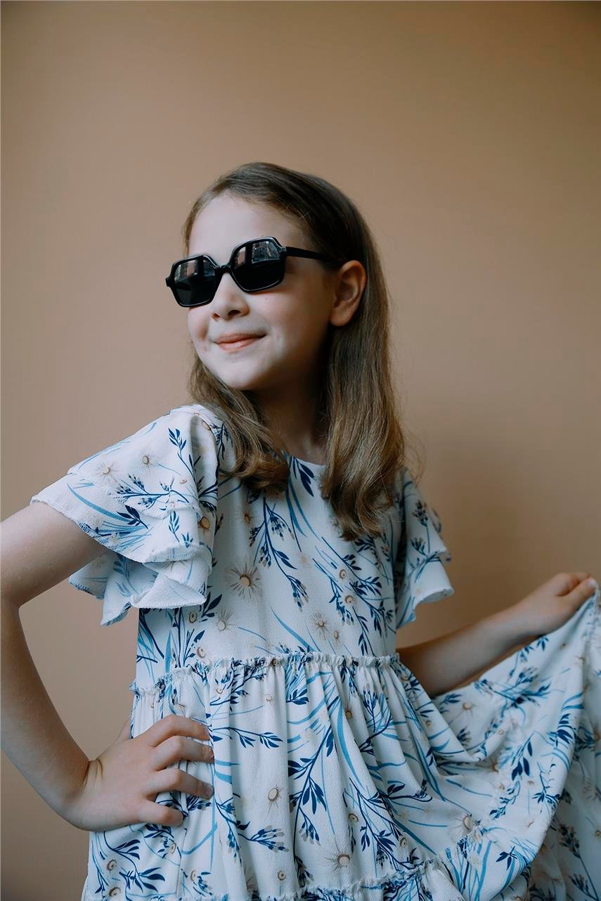 Hank Black Kız Çocuk Güneş Gözlüğü