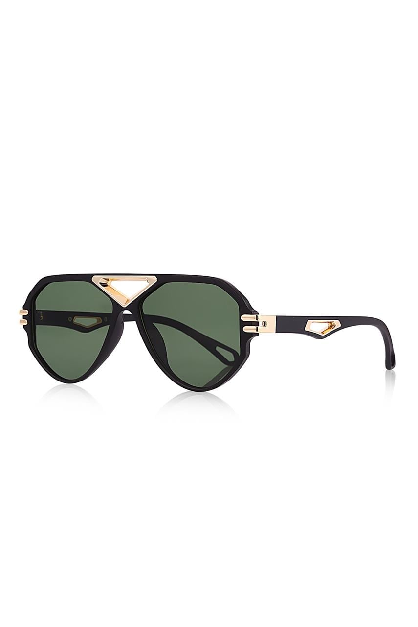 Harlow Black Green Güneş Gözlüğü