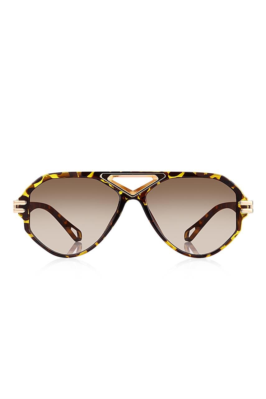 Harlow Leopard Green Güneş Gözlüğü