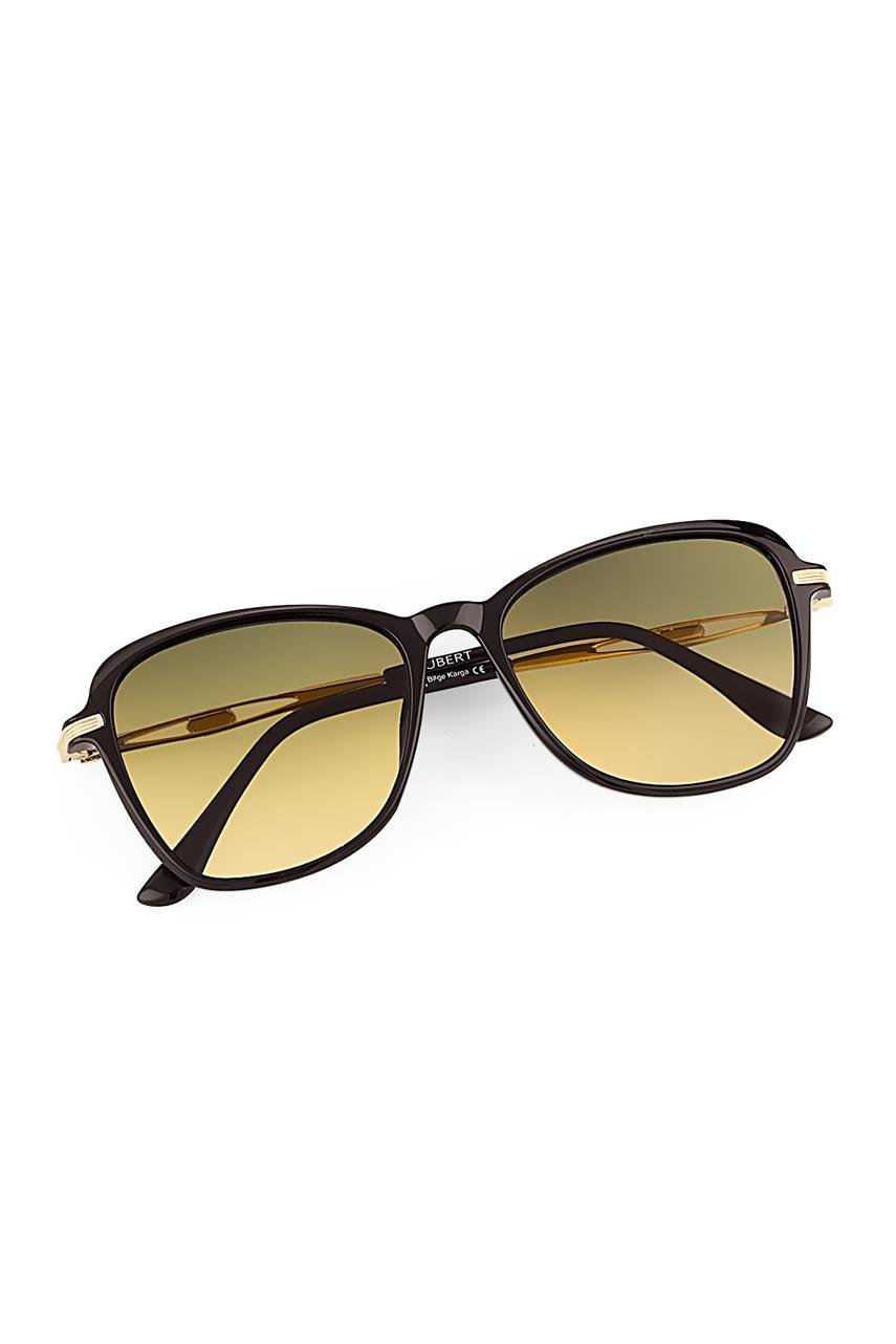 Hubert Gold Black Yellow Güneş Gözlüğü