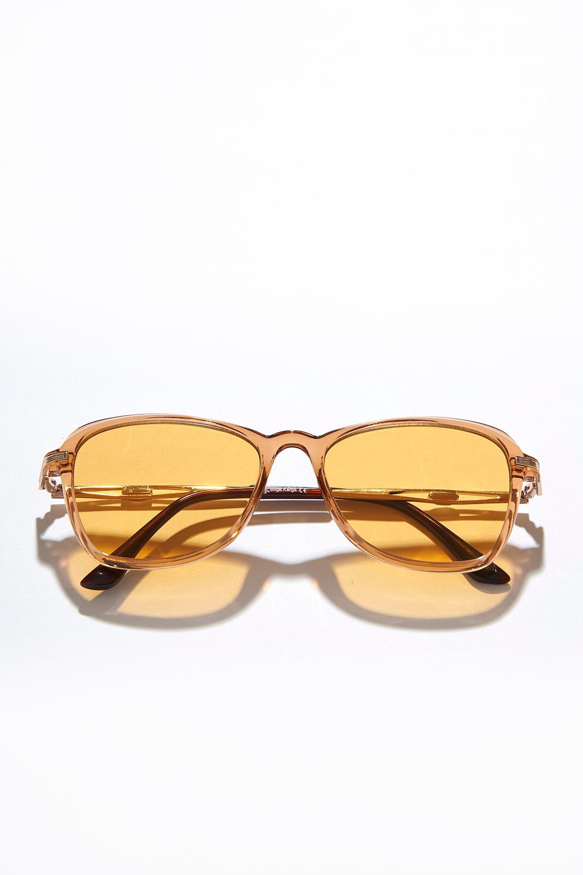Hubert Gold Orange Güneş Gözlüğü