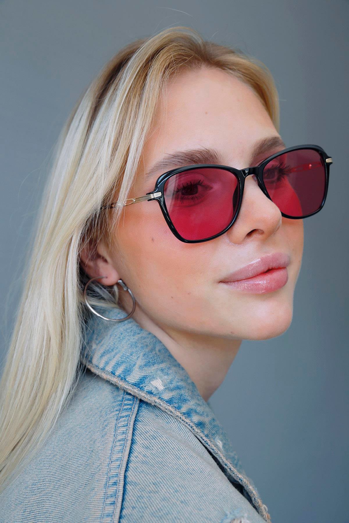 Hubert Gold Red Güneş Gözlüğü