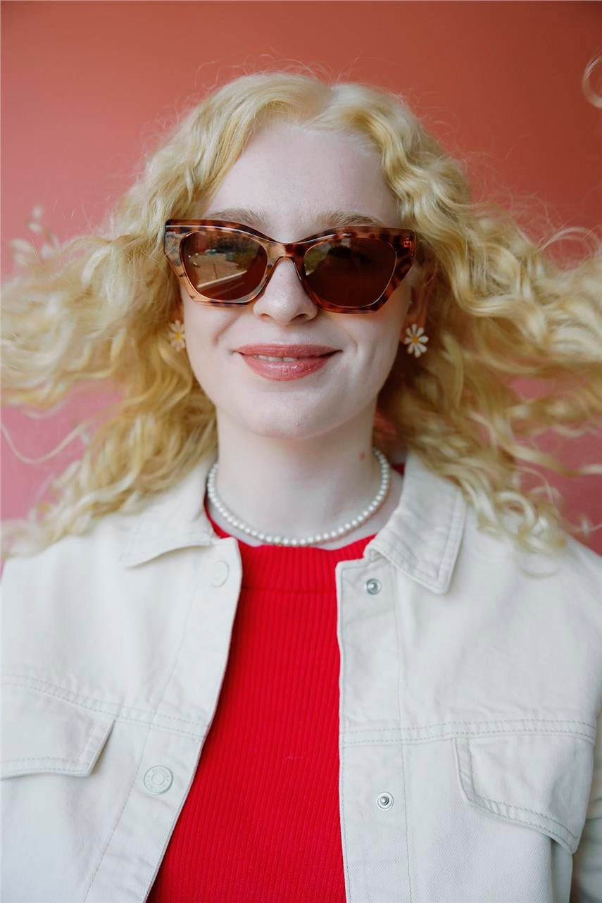 İris Leopard Brown Güneş Gözlüğü