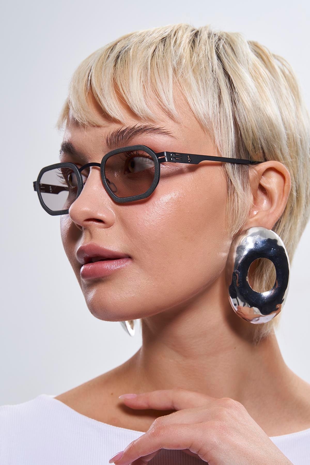 Isven Anthracite Black Brown Güneş Gözlüğü