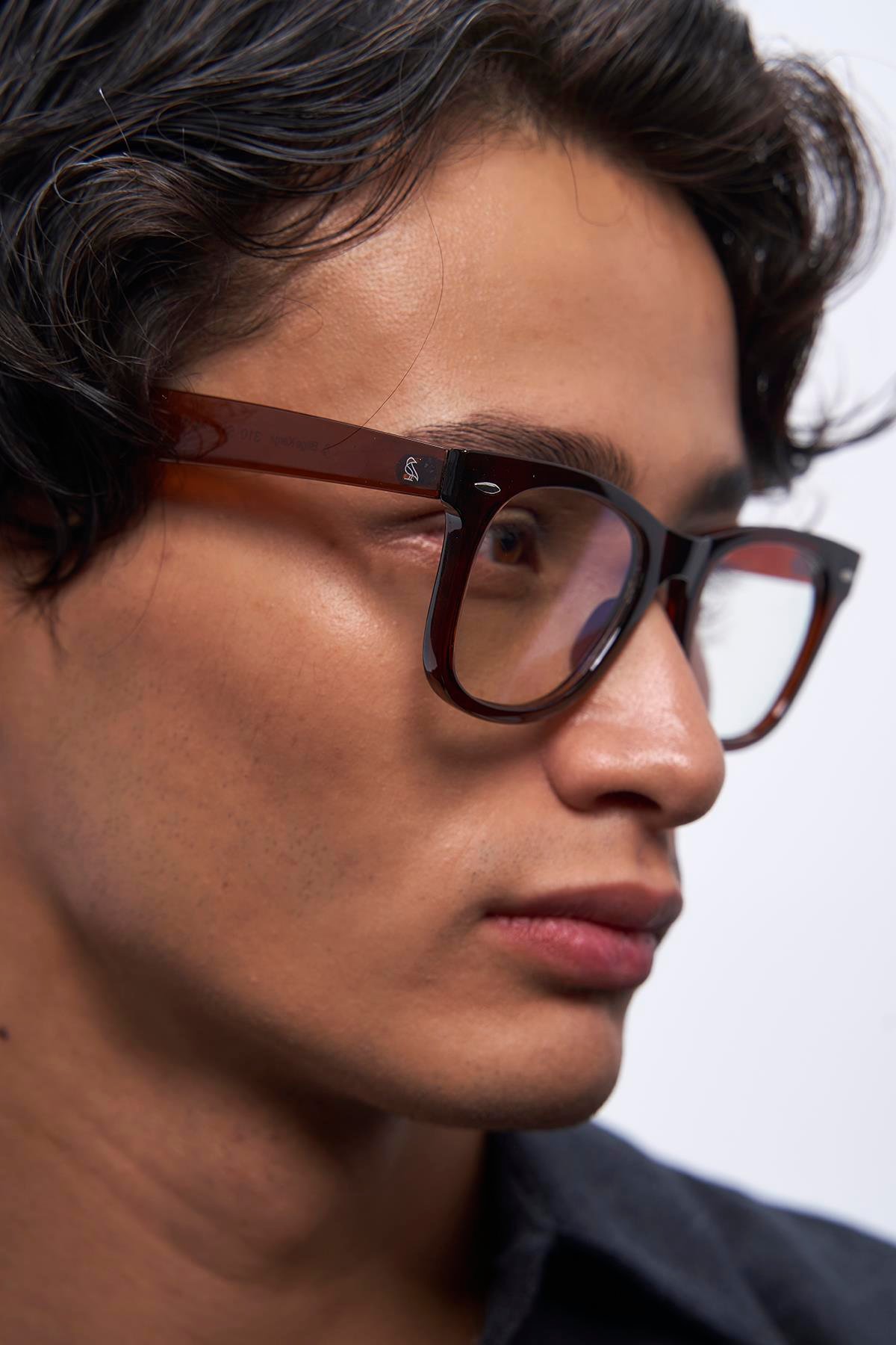 Jack Brown Erkek Mavi Işık Koruyucu Gözlük