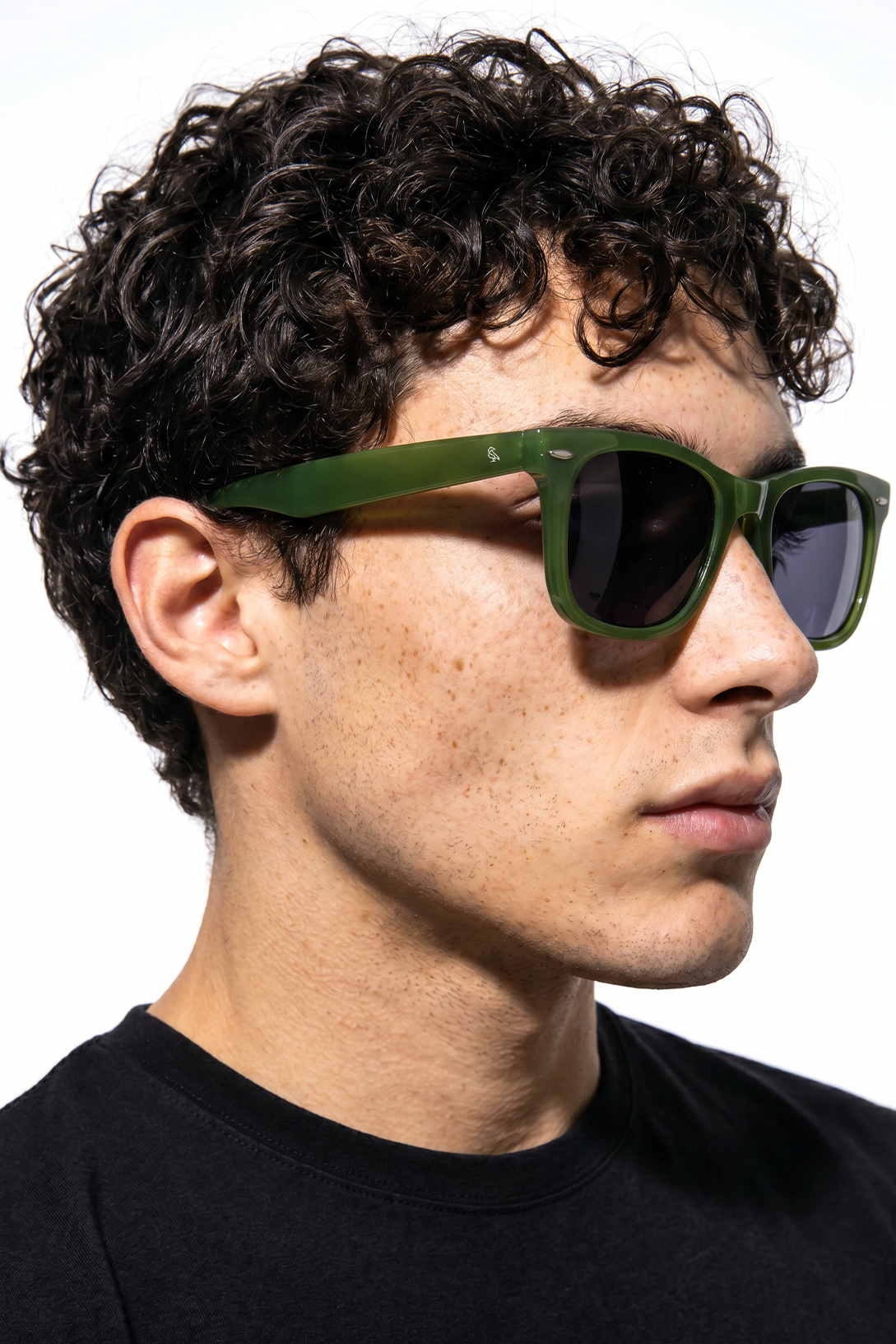 Jack Dark Green Black Erkek Güneş Gözlüğü