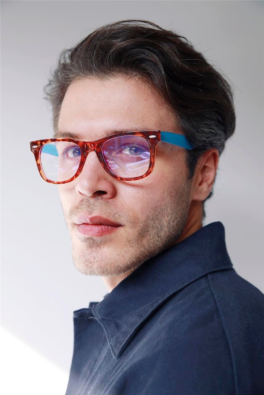 Jack Leopard Blue Erkek Mavi Işık Koruyucu Gözlük