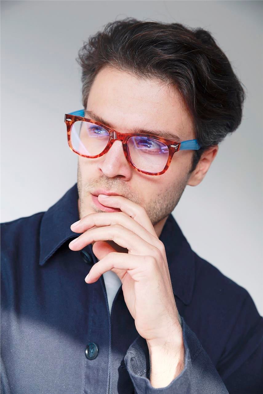 Jack Leopard Blue Erkek Mavi Işık Koruyucu Gözlük