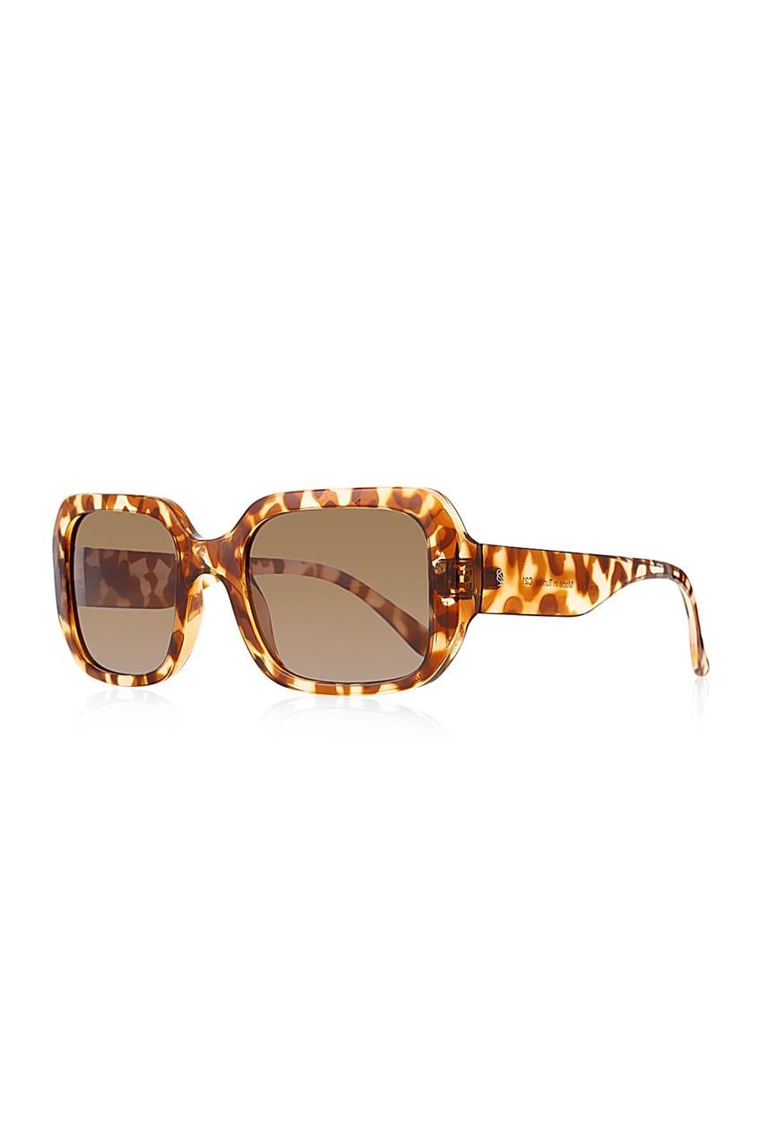 Jane Leopard Brown Güneş Gözlüğü
