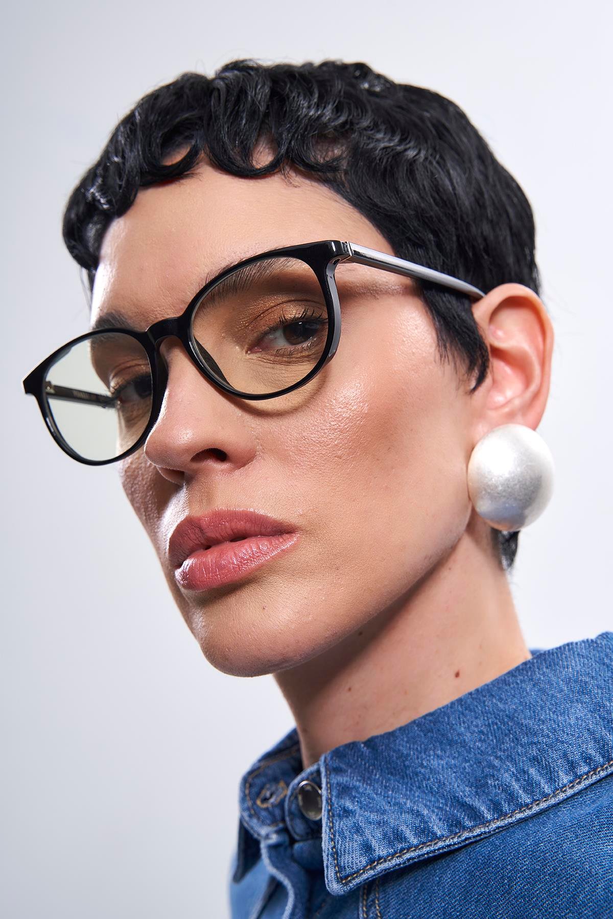 Janet Black Mavi Işık Koruyucu Gözlük