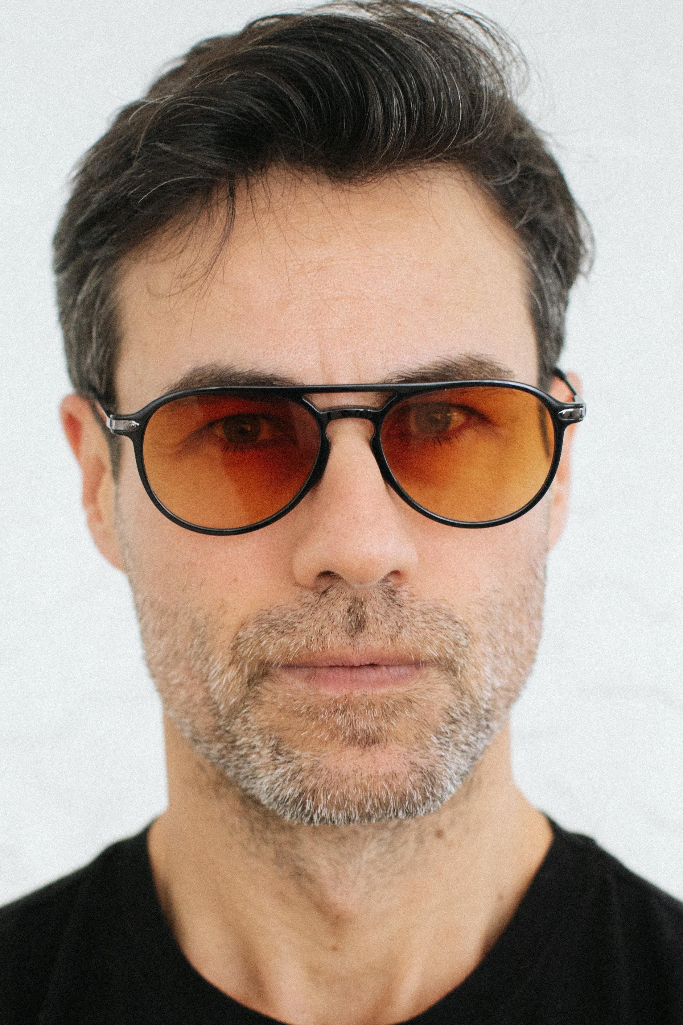 Javier Black Orange Degrade Erkek Güneş Gözlüğü