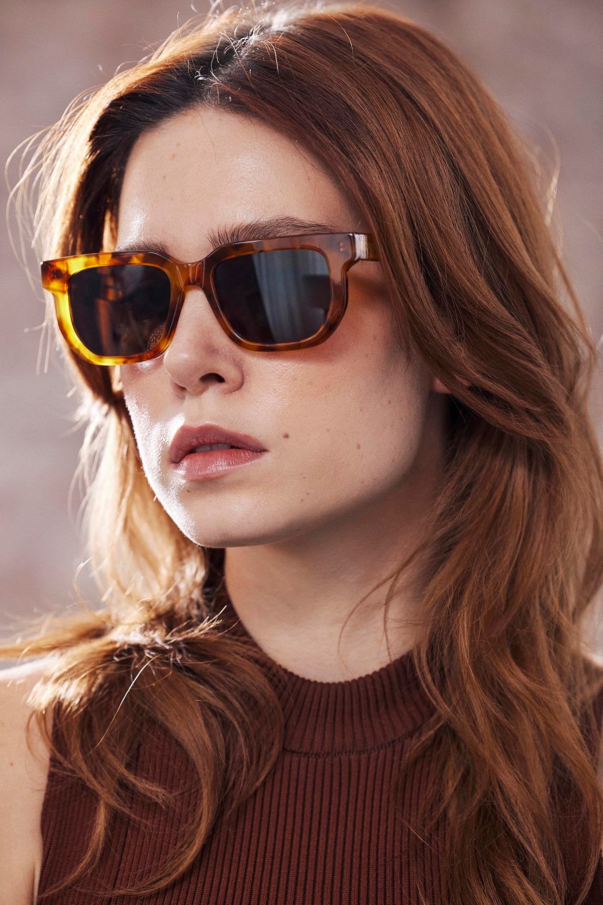 Jonna Leopard Brown Güneş Gözlüğü