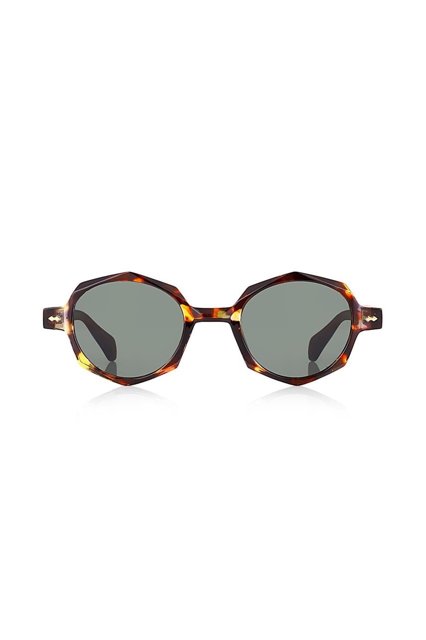 Jovita Leopard Green Güneş Gözlüğü