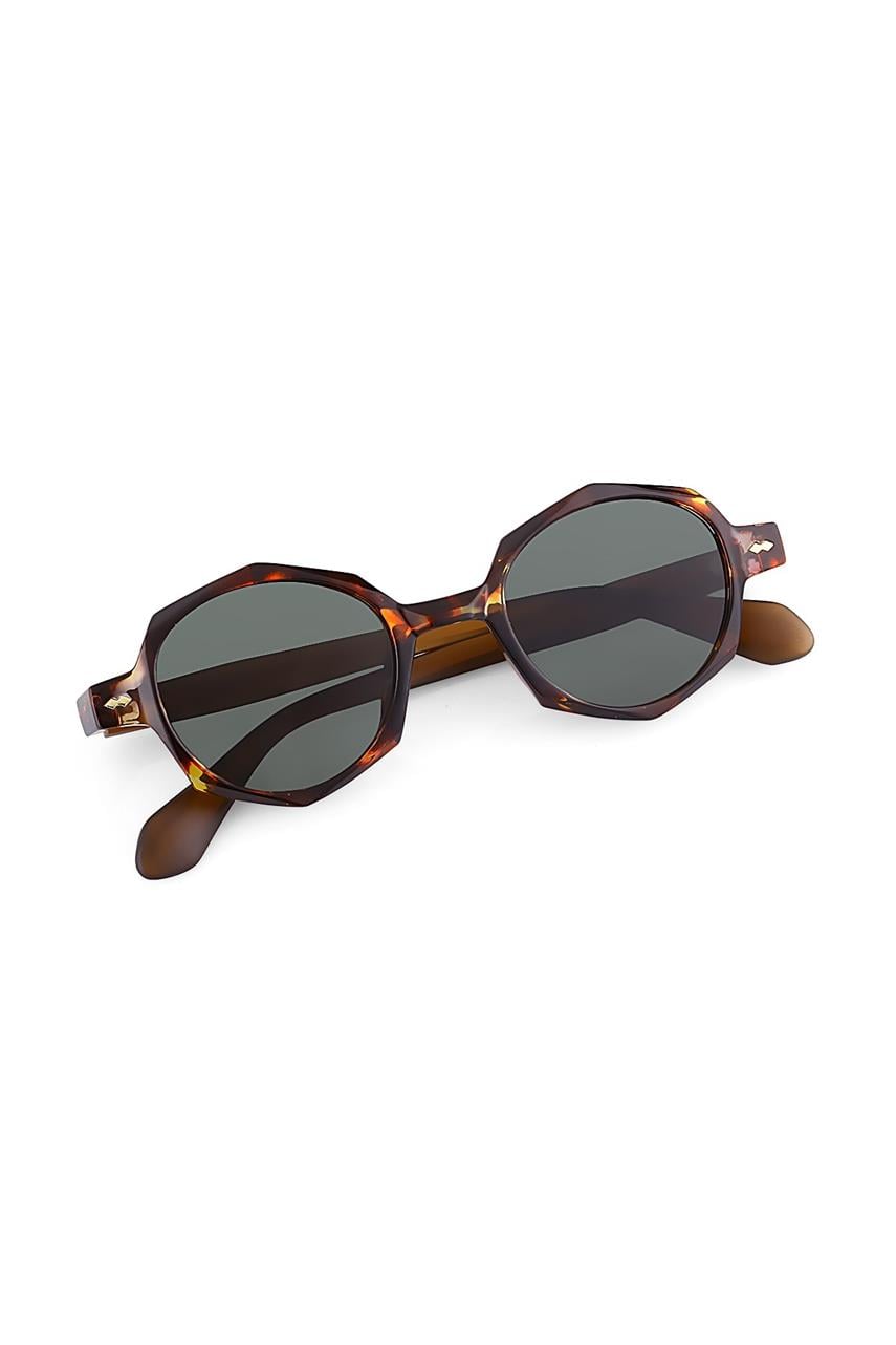 Jovita Leopard Green Güneş Gözlüğü