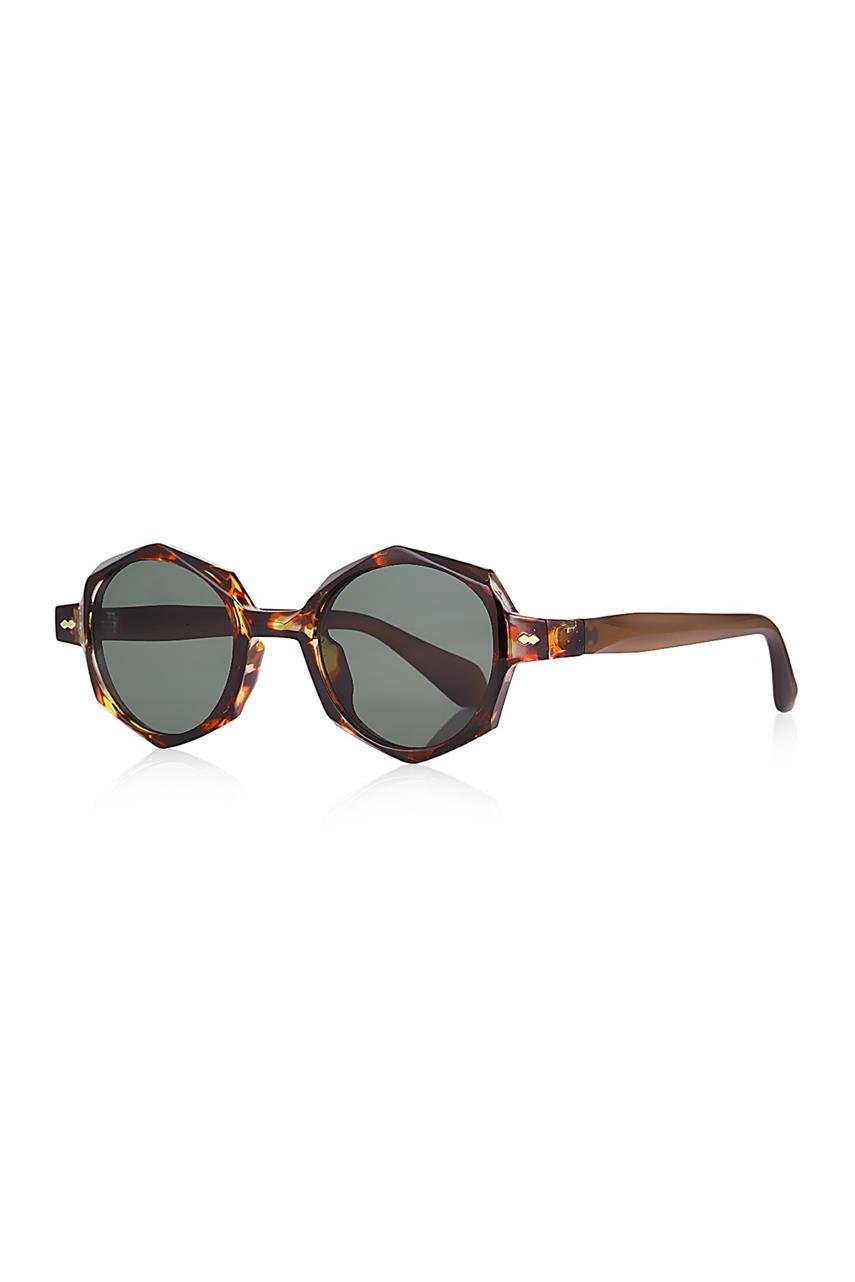 Jovita Leopard Green Güneş Gözlüğü