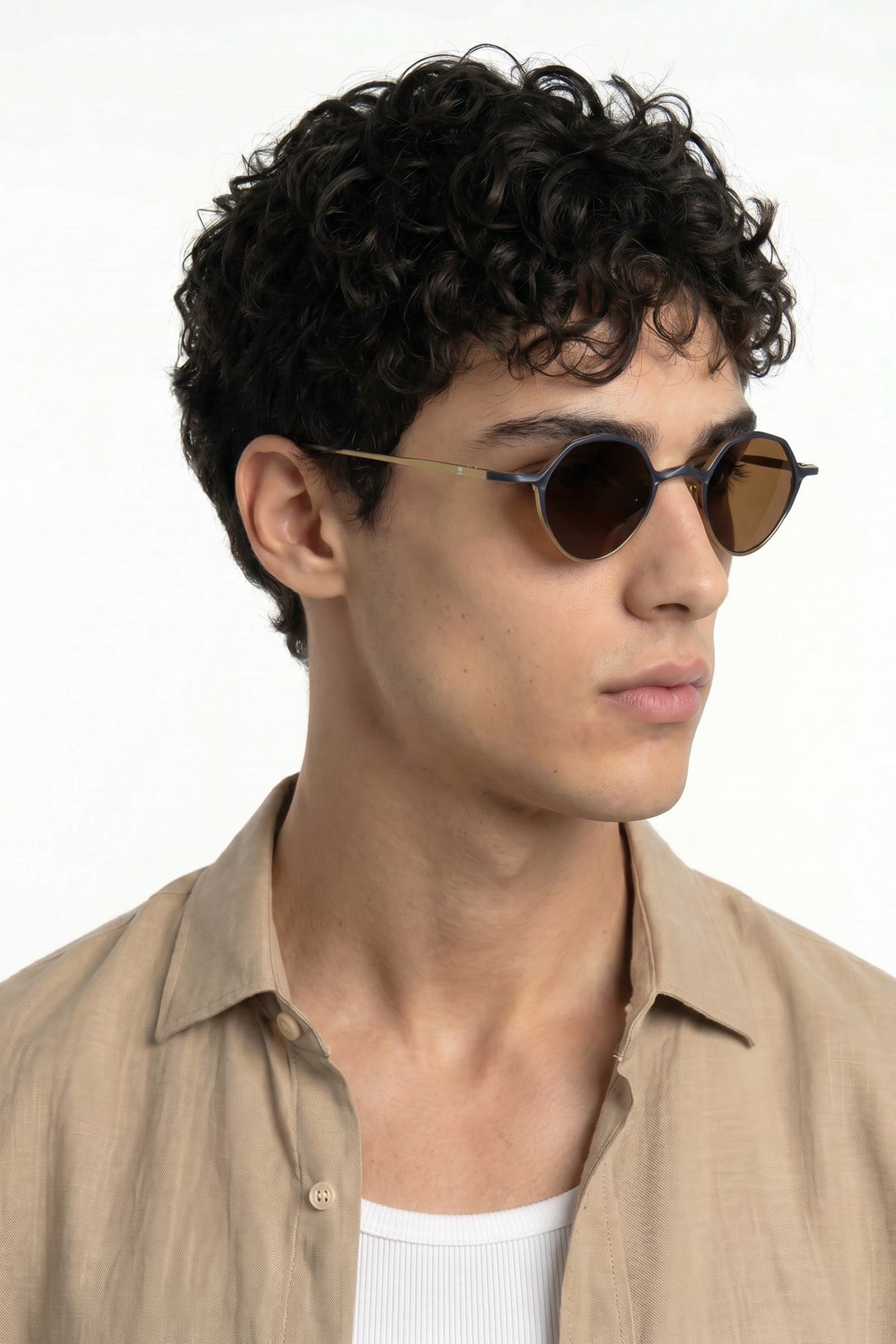 Jurel Navy Gold Brown Erkek Güneş Gözlüğü