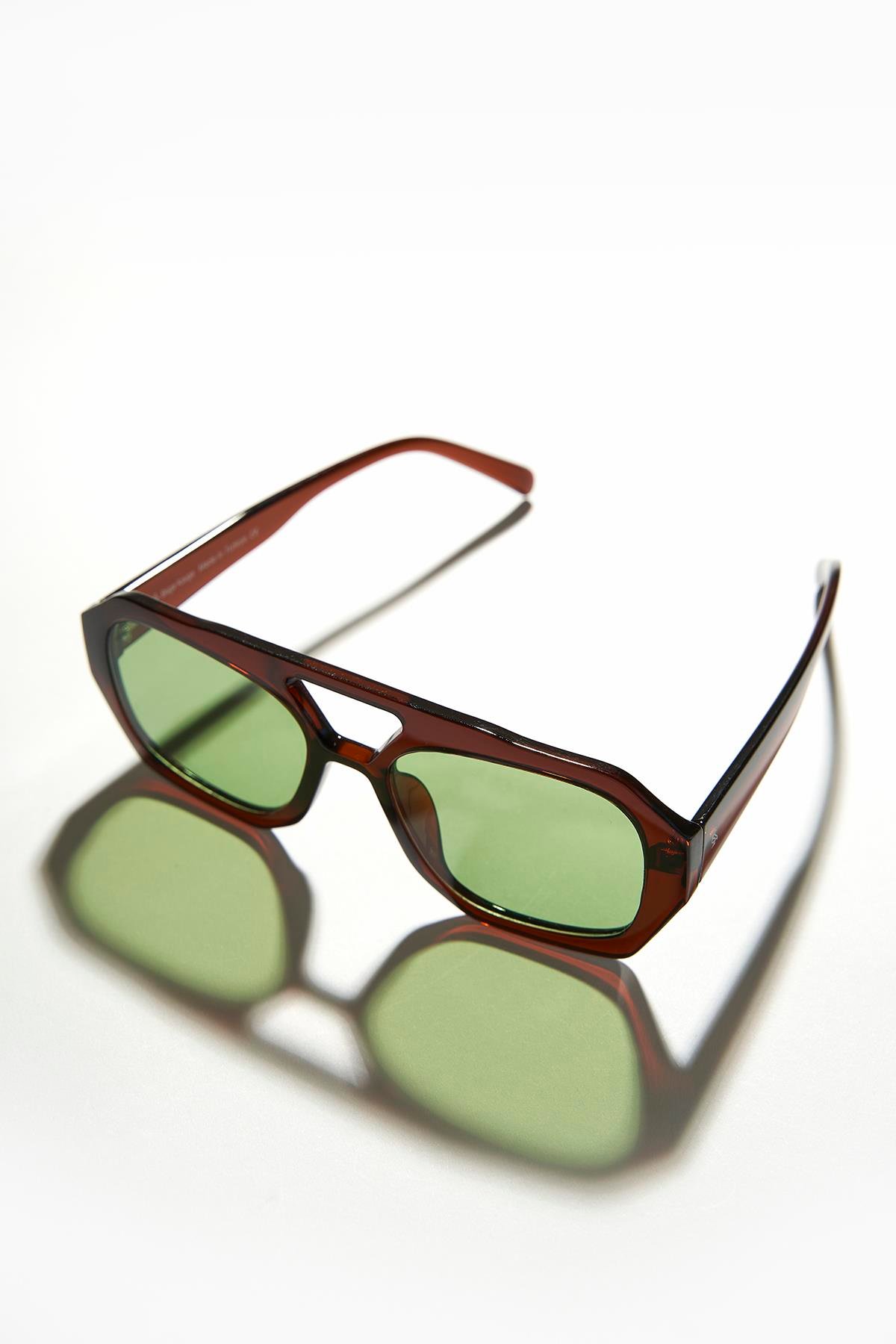 Kaitlyn Brown Green Erkek Güneş Gözlüğü