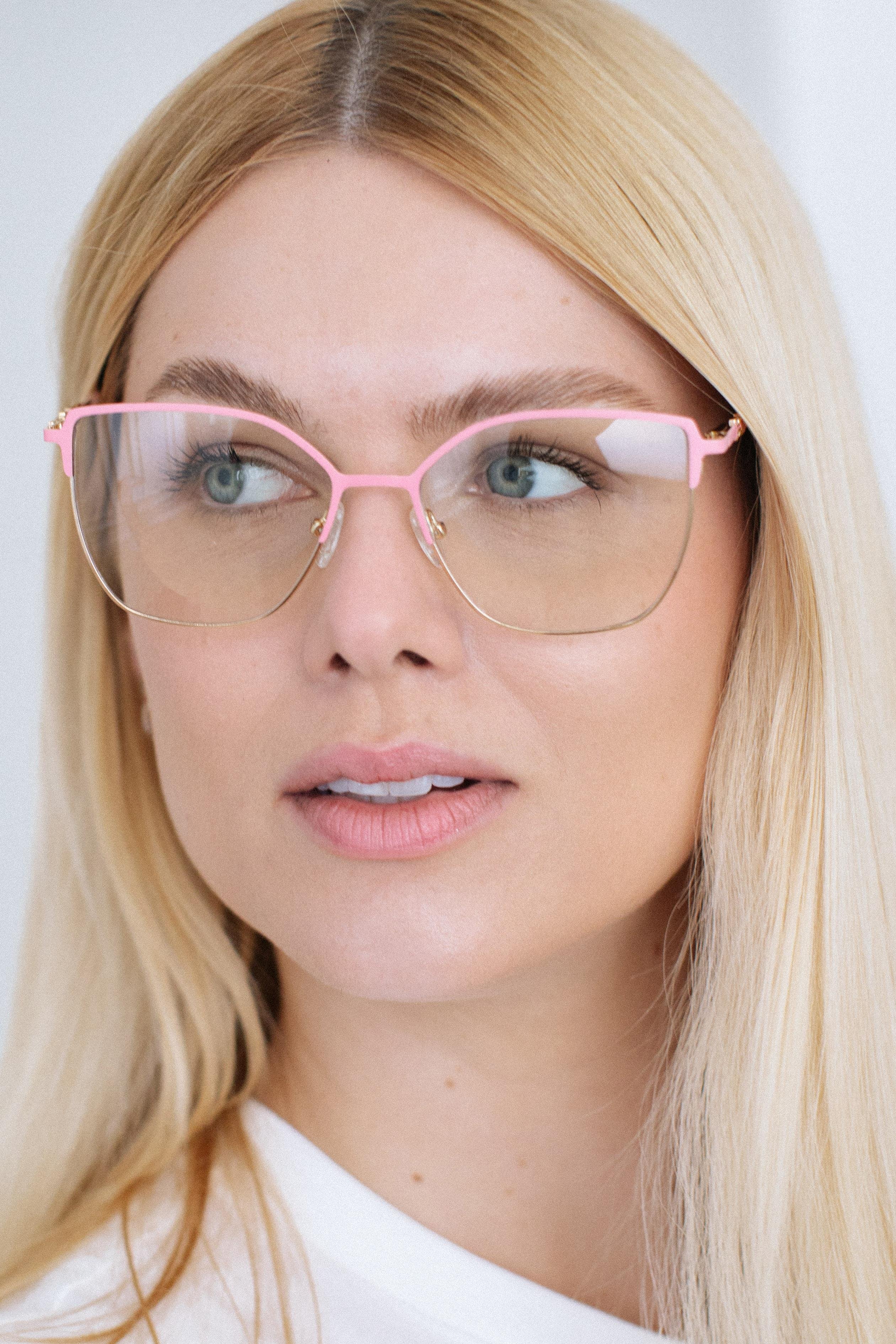 Kary Pink Mavi Işık Koruyucu Gözlük