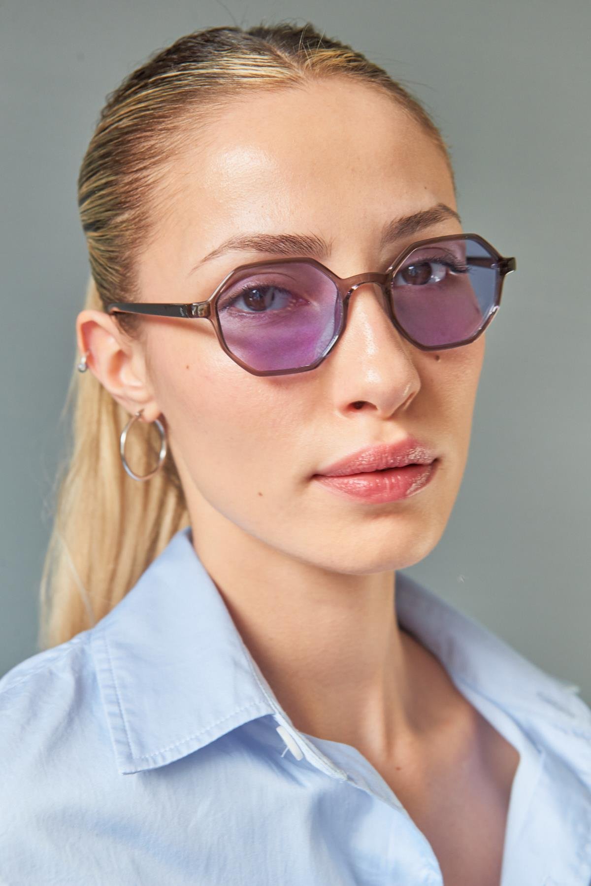 Lamilla Grey Blue Güneş Gözlüğü