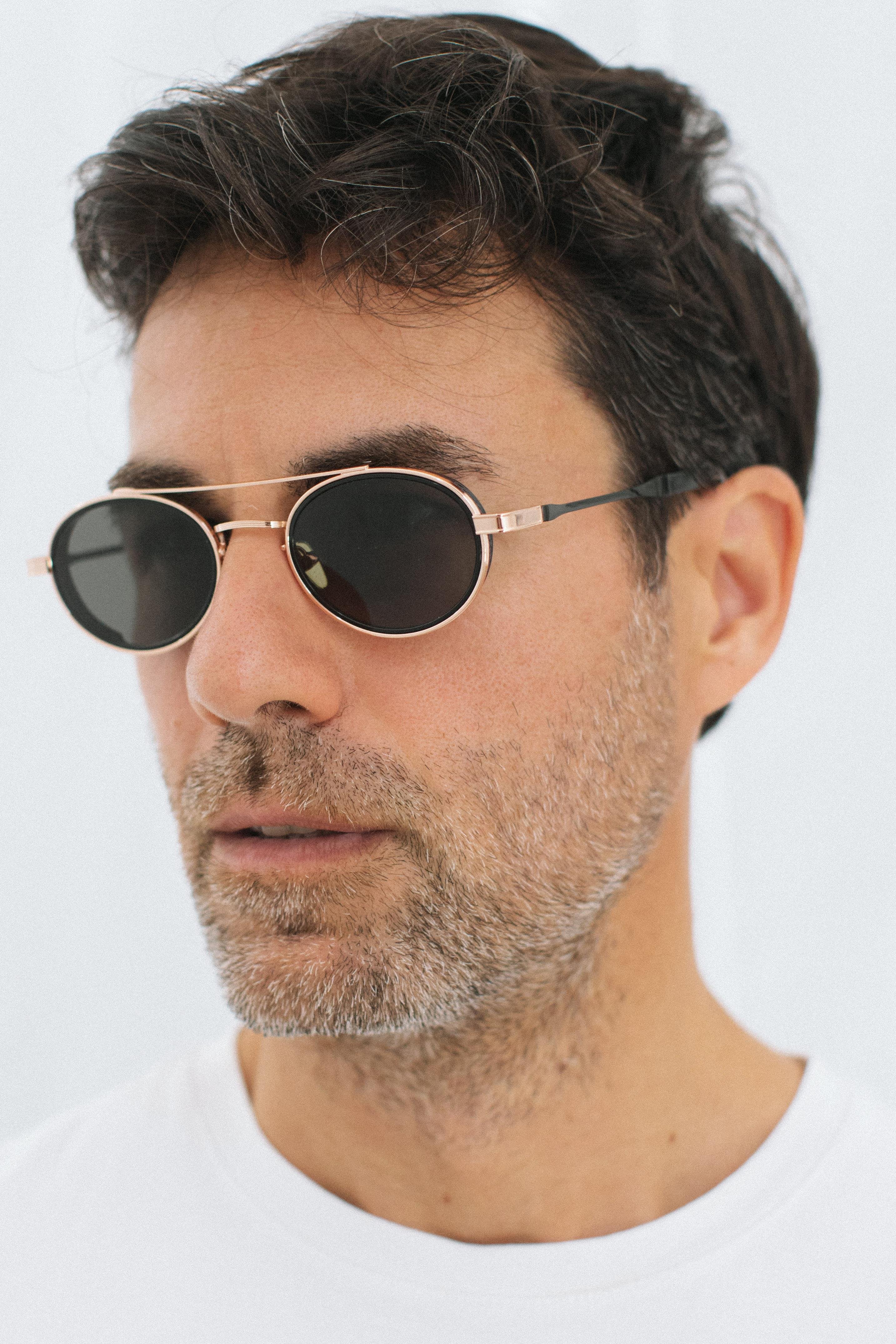 Larg Gold Black Erkek Güneş Gözlüğü