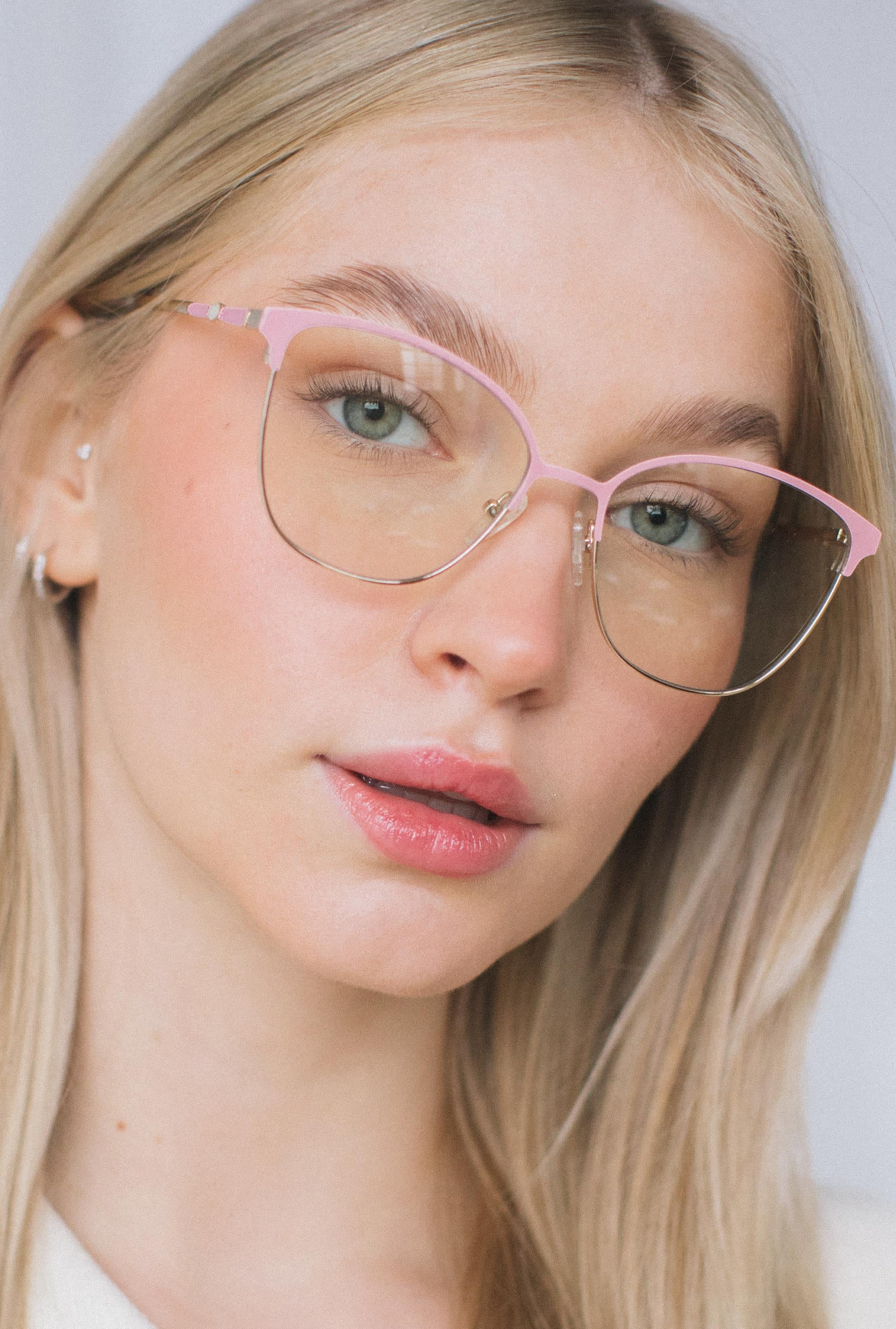Larson Pink Mavi Işık Koruyucu Gözlük