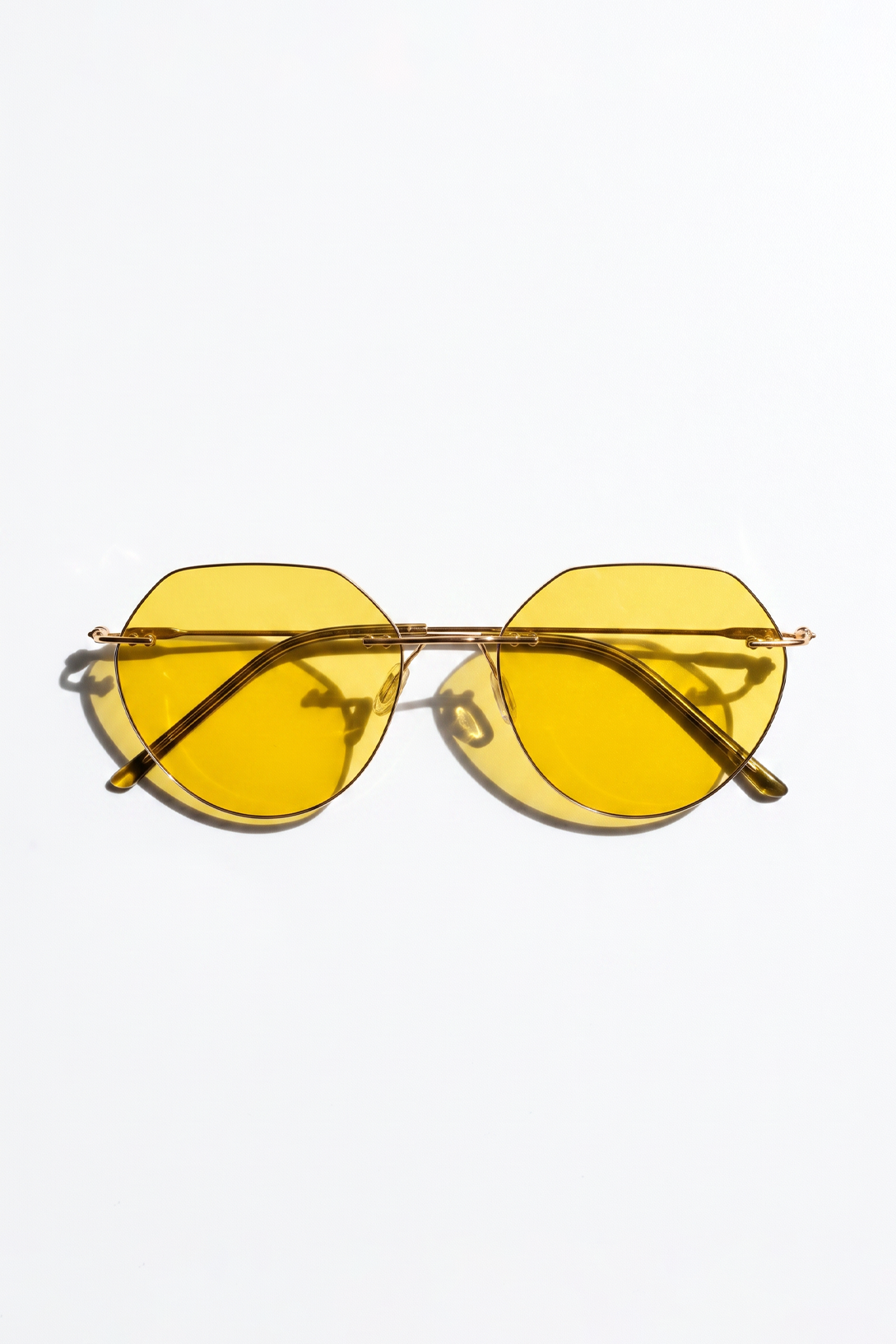 Layna Gold Yellow Güneş Gözlüğü