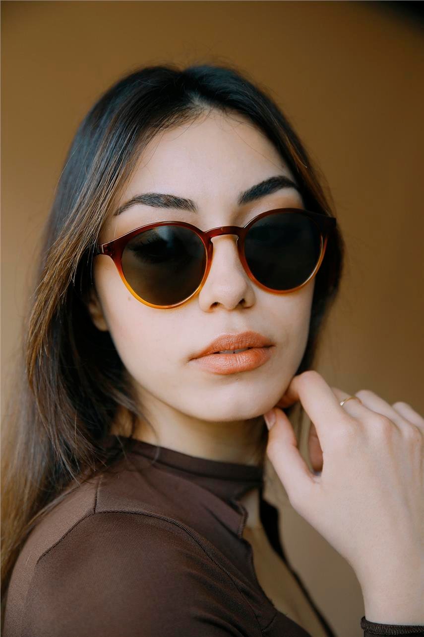 Lea Brown Yellow Olive Güneş Gözlüğü