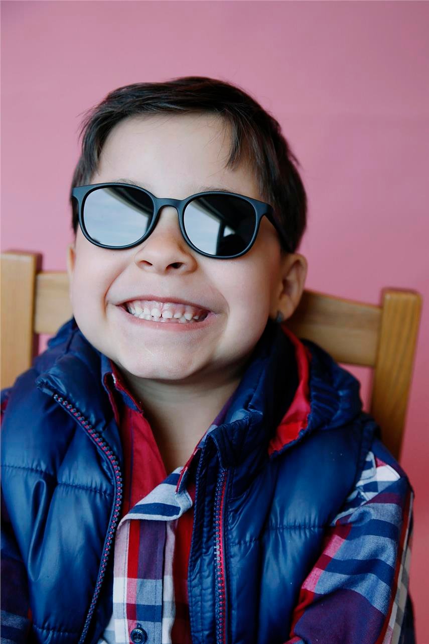 Lena Matt Black Erkek Çocuk Güneş Gözlüğü