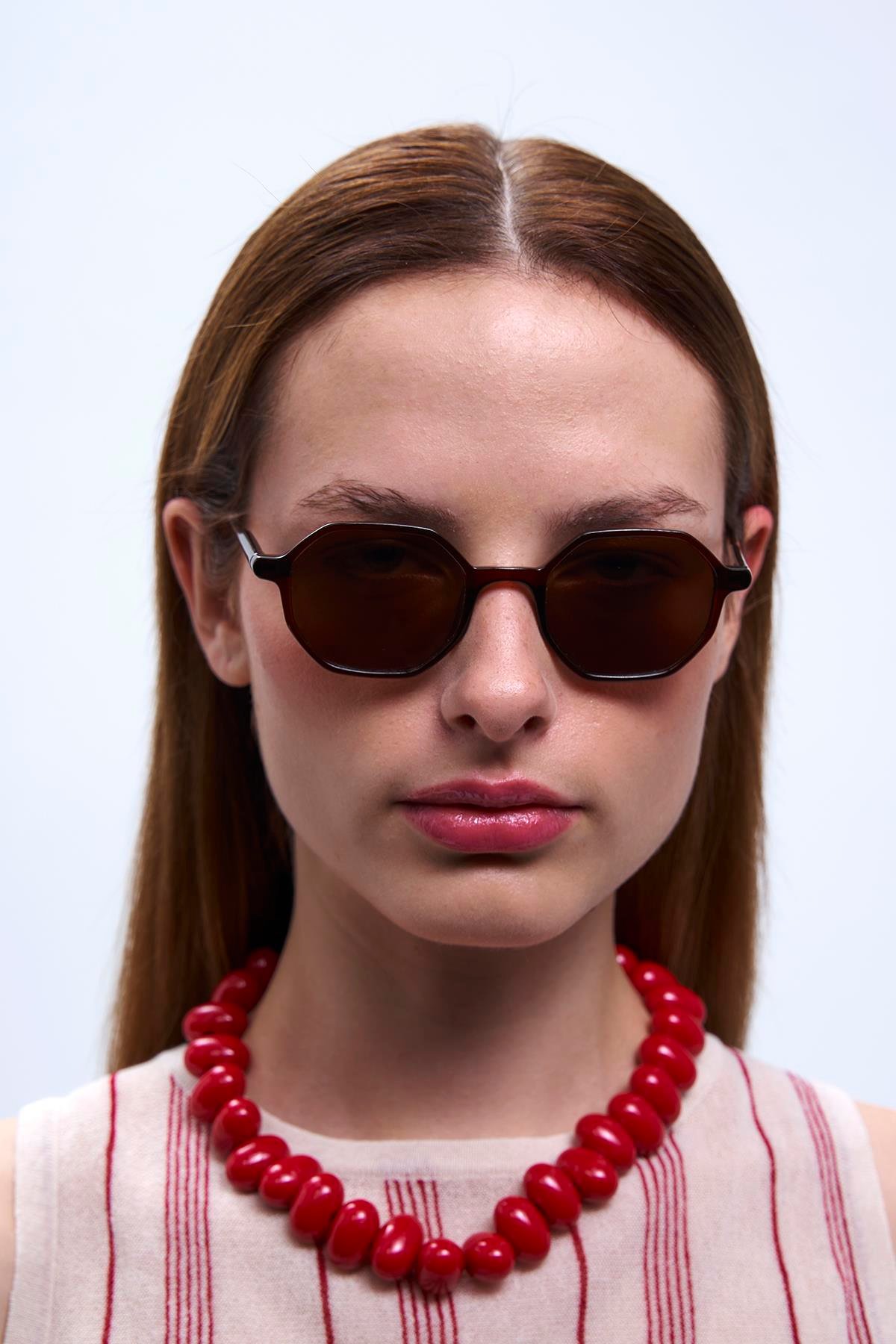 Liam Brown Brown Güneş Gözlüğü