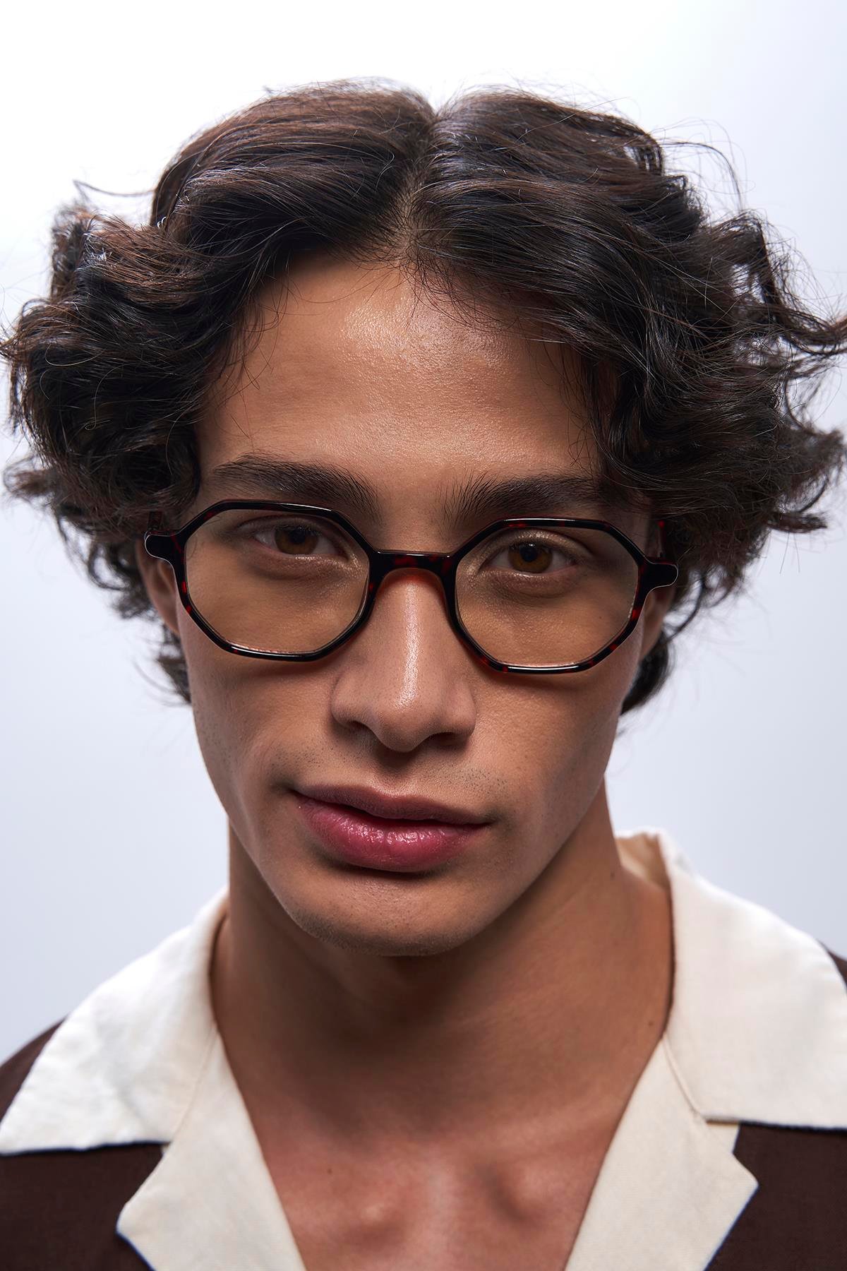 Liam Leopard Erkek Mavi Işık Koruyucu Gözlük