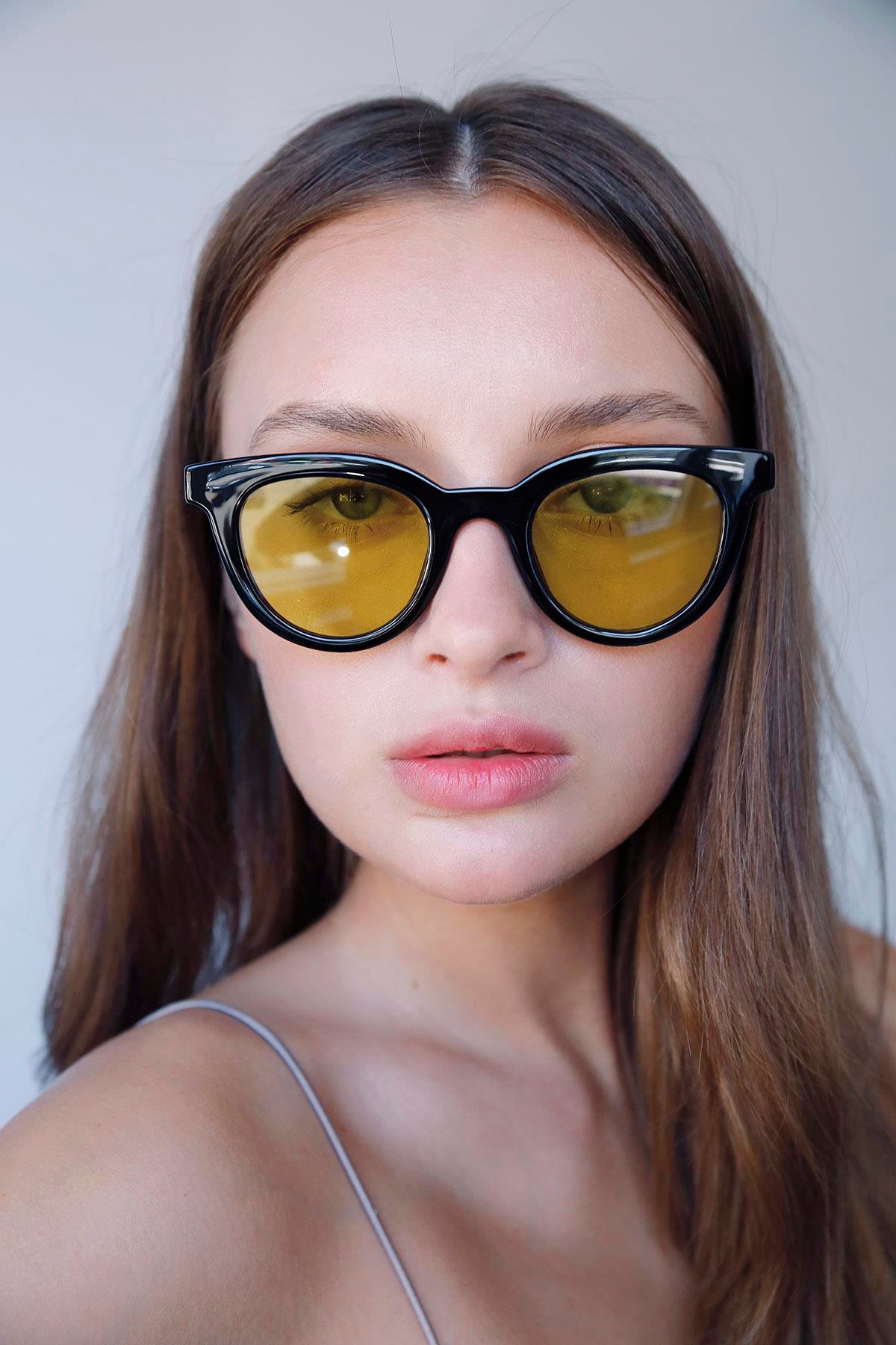 Libby Black Nude Güneş Gözlüğü