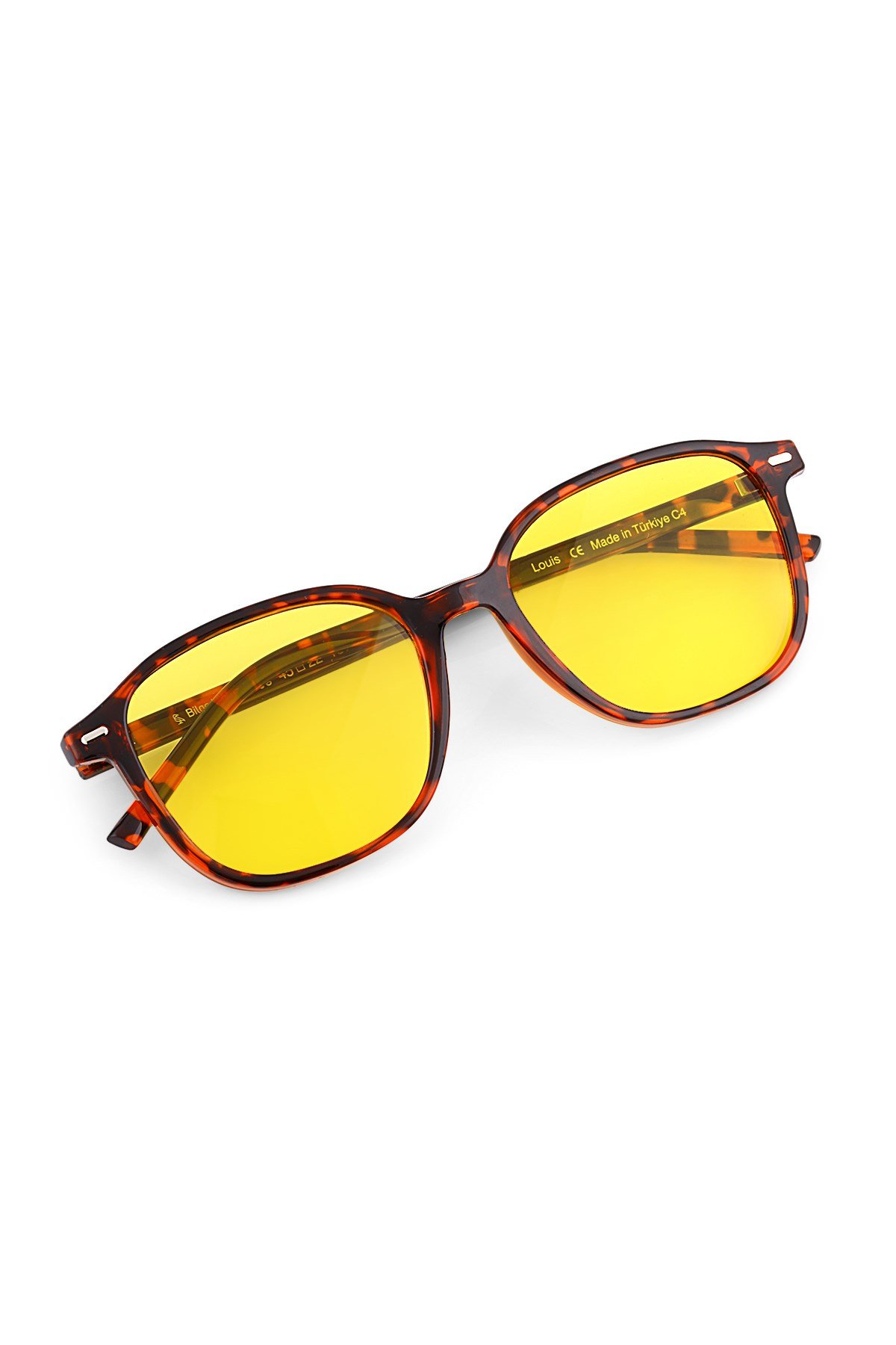 Louis Leopard Yellow Erkek Güneş Gözlüğü