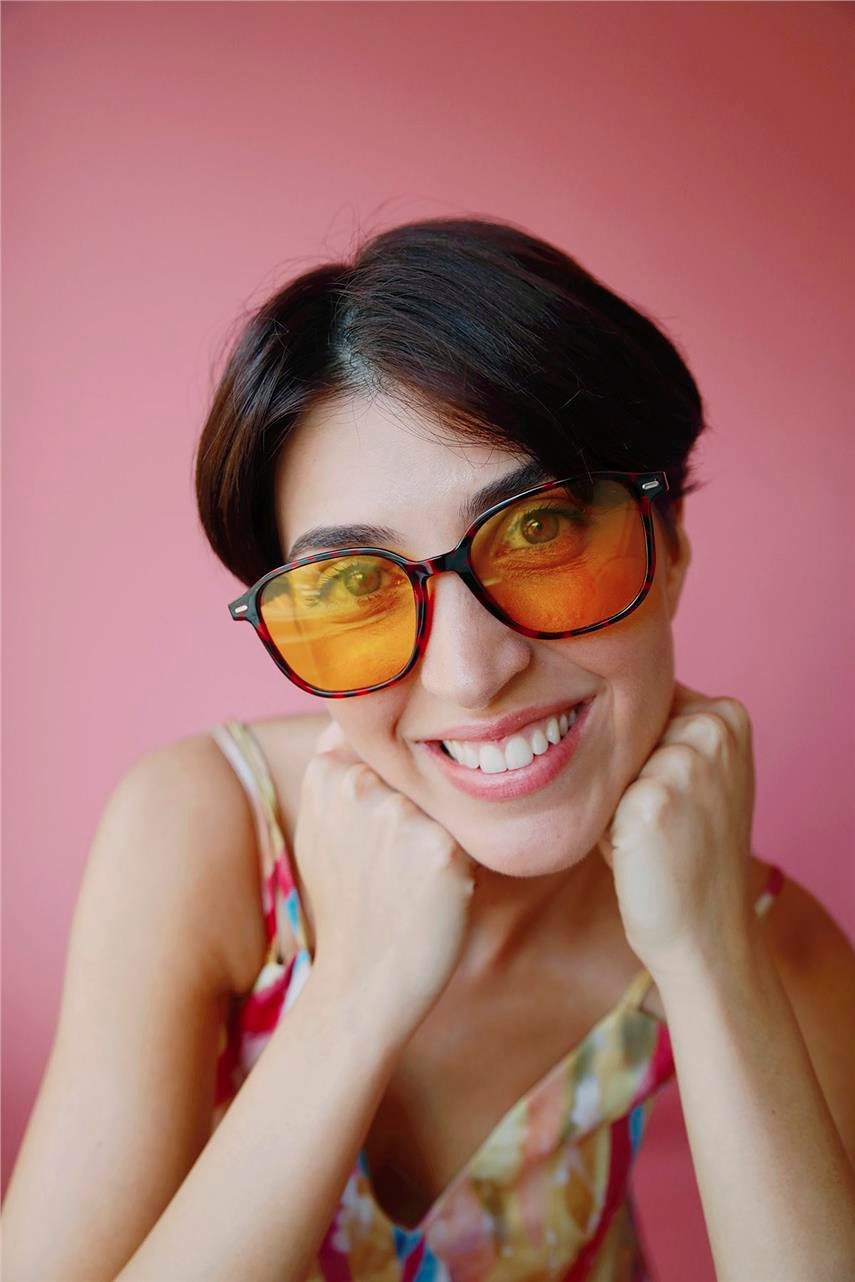 Louis Leopard Yellow Güneş Gözlüğü