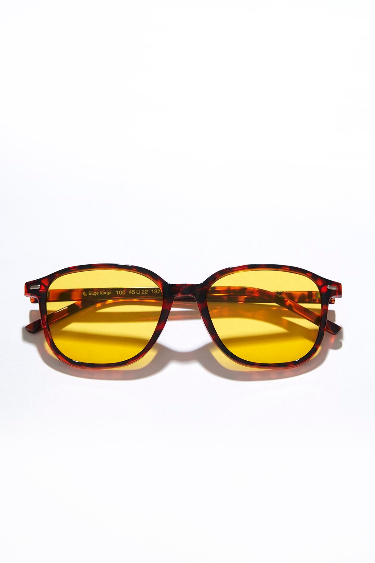 Louis Leopard Yellow Güneş Gözlüğü