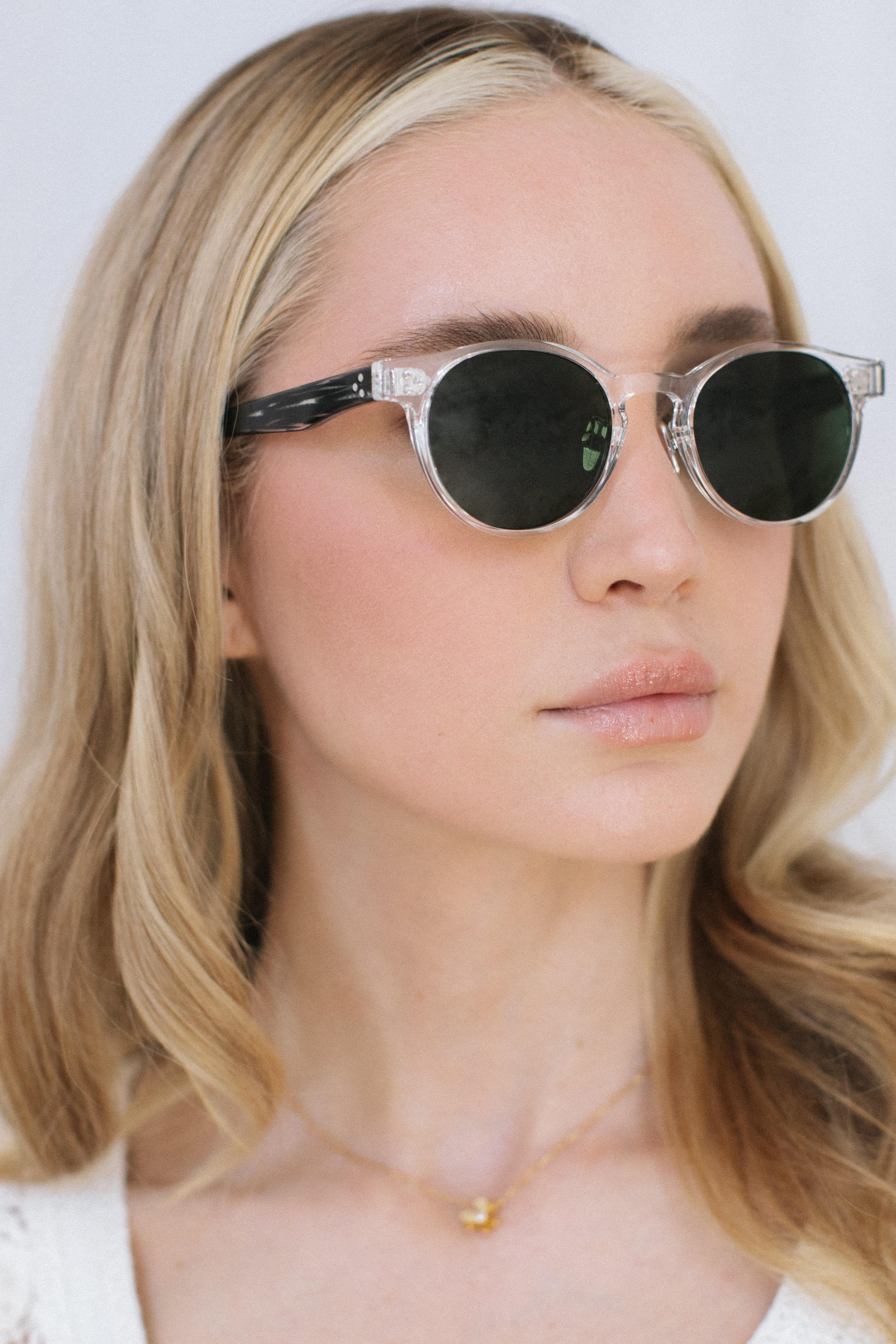 Lucio Clear Green Güneş Gözlüğü